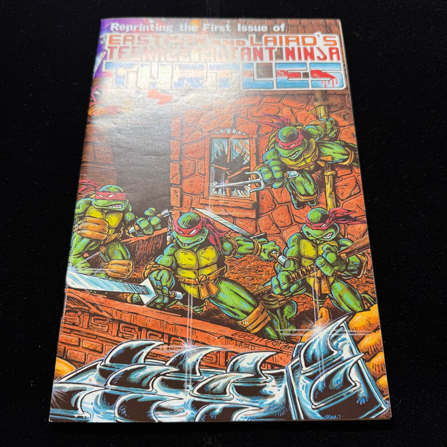 Teenage Mutant Ninja Turtles 1 - 4th Printing - Copper Age Mirage Comics 1985