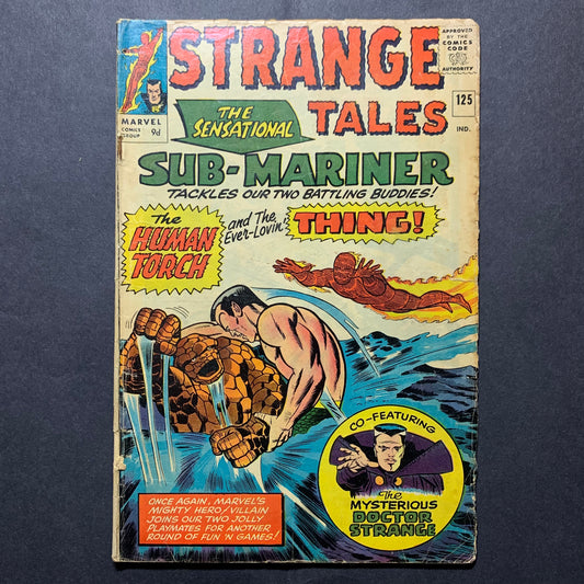Strange tales 125/ silver age marvel comics 1964