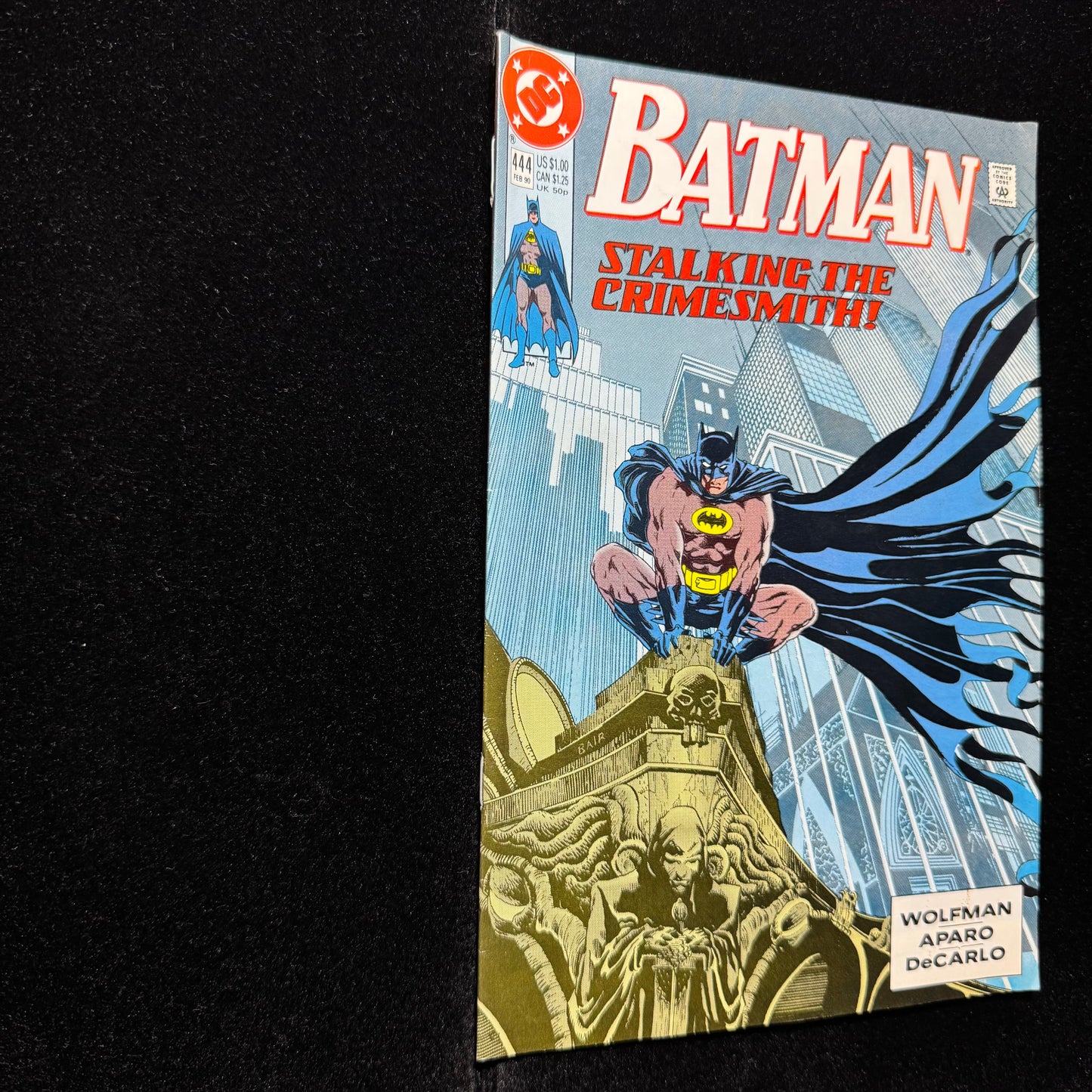 Batman 444 - Copper Age Dc Comics 1990