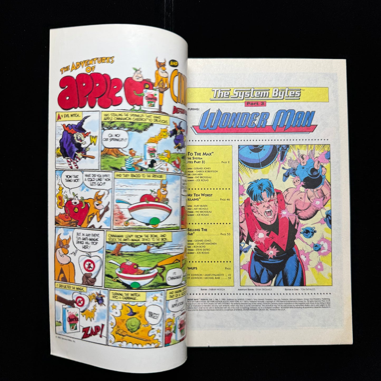 Wonder Man Annual 1 - Modern Age Marvel Comics 1992