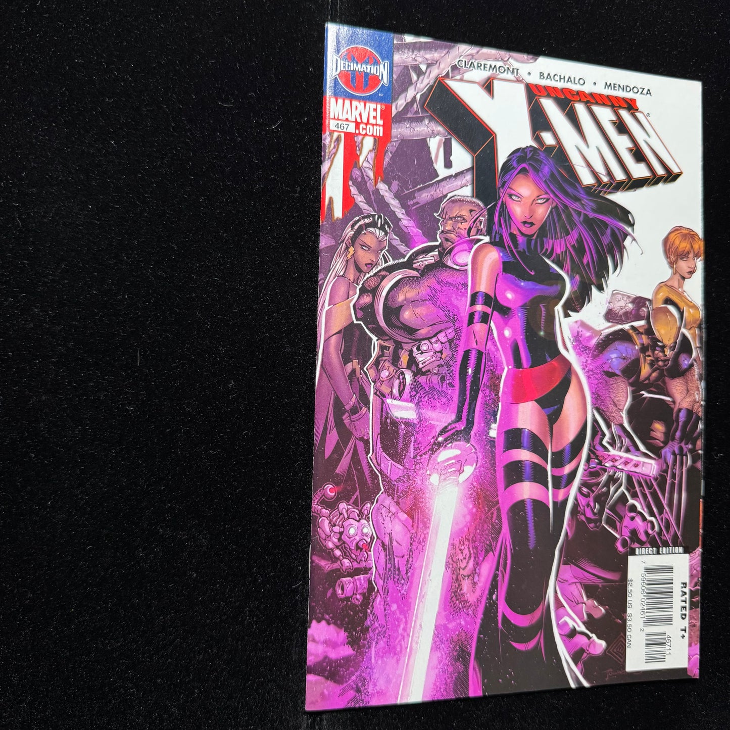 Uncanny X-Men 467 - 1st App Of Shir’ar Death Commandos - Modern Age Marvel 2006
