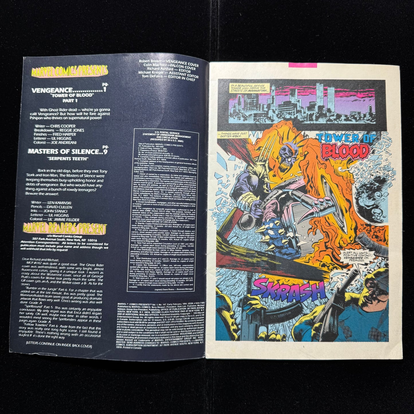 Marvel Comics Presents 147 - Modern Age Marvel Comics 1994