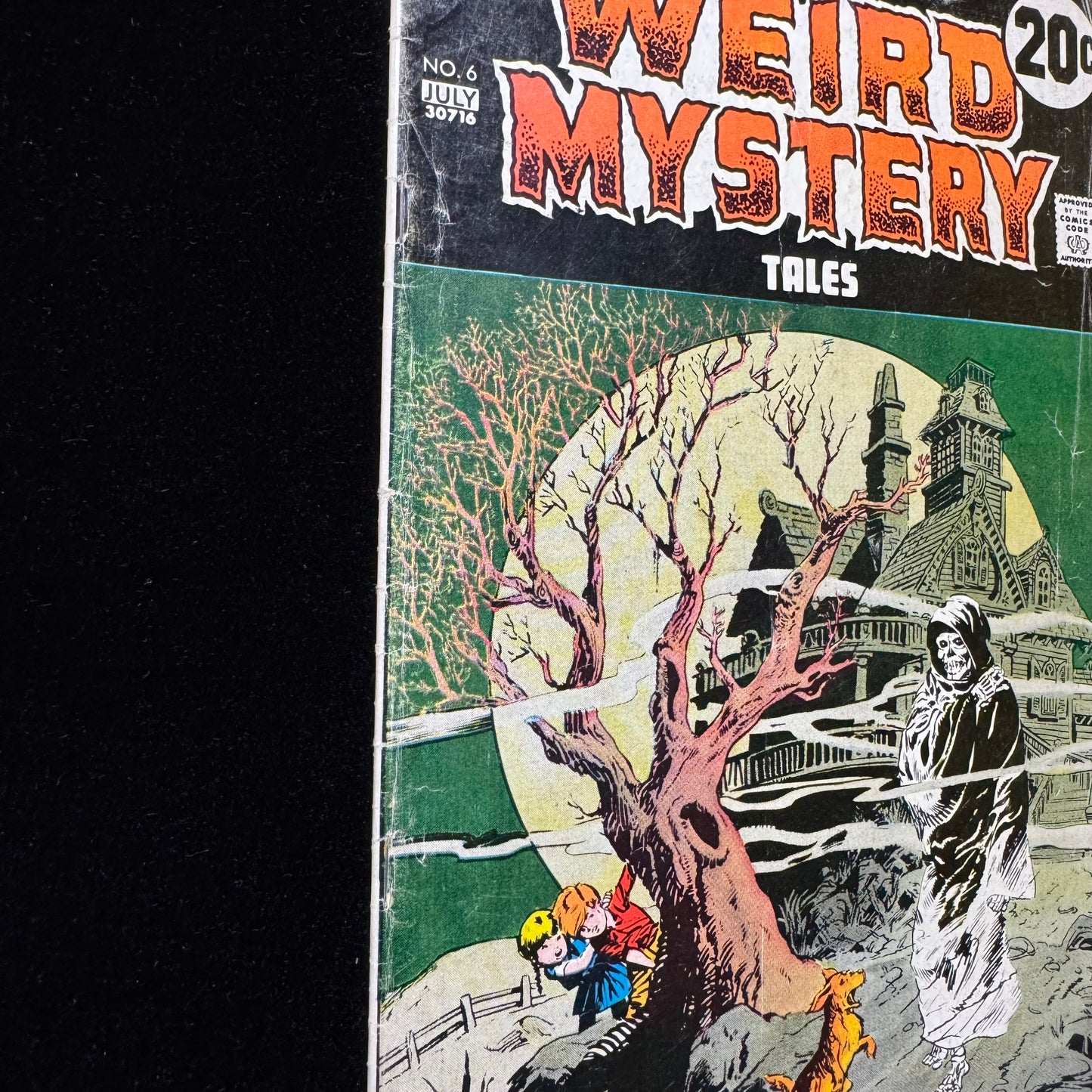 Weird Mystery Tales 6 - Mark Jewelers Insert - Horror/ Bronze Age Dc Comics 1973