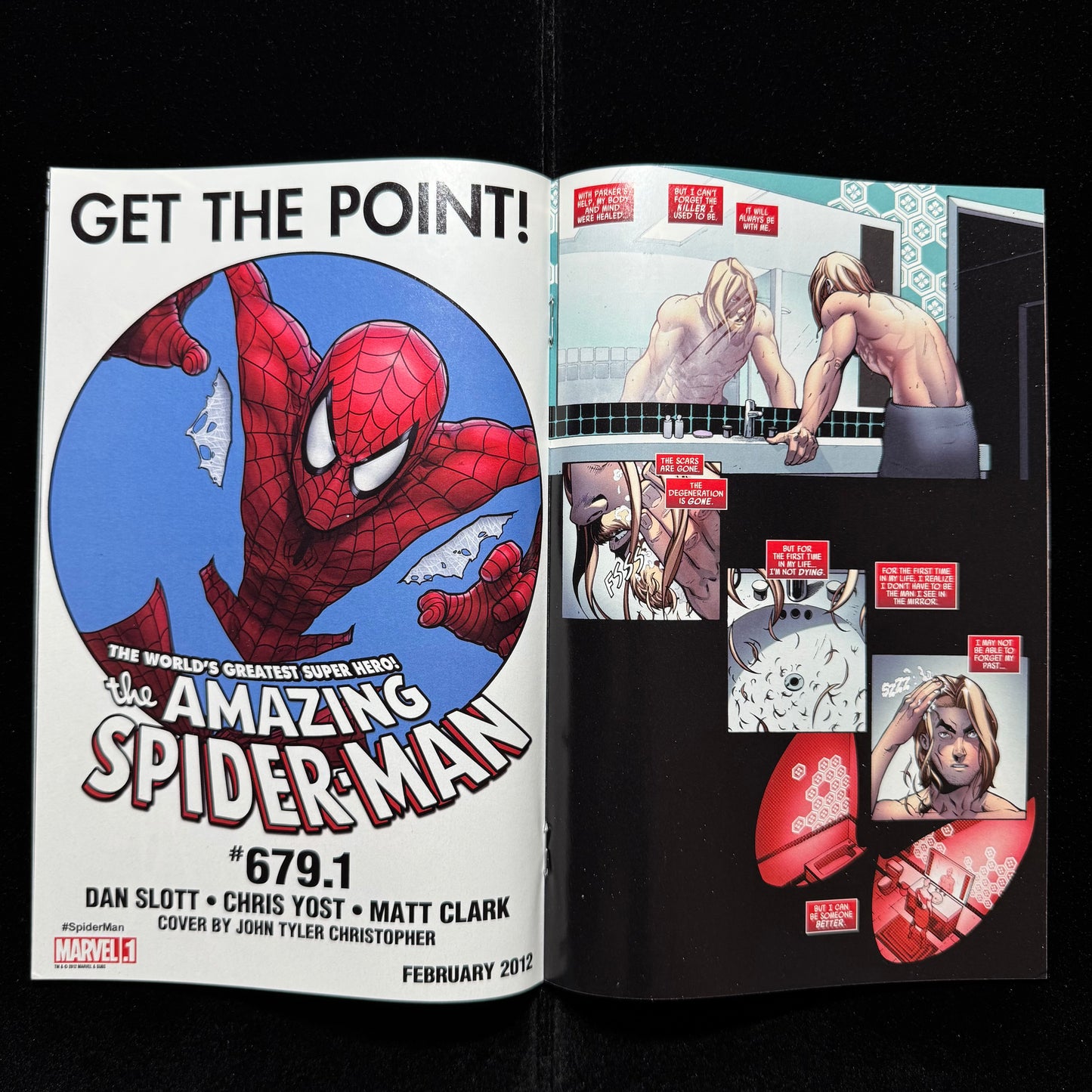Scarlet Spider 1 - 2nd Print Variant - Modern Age Marvel Comics 2012