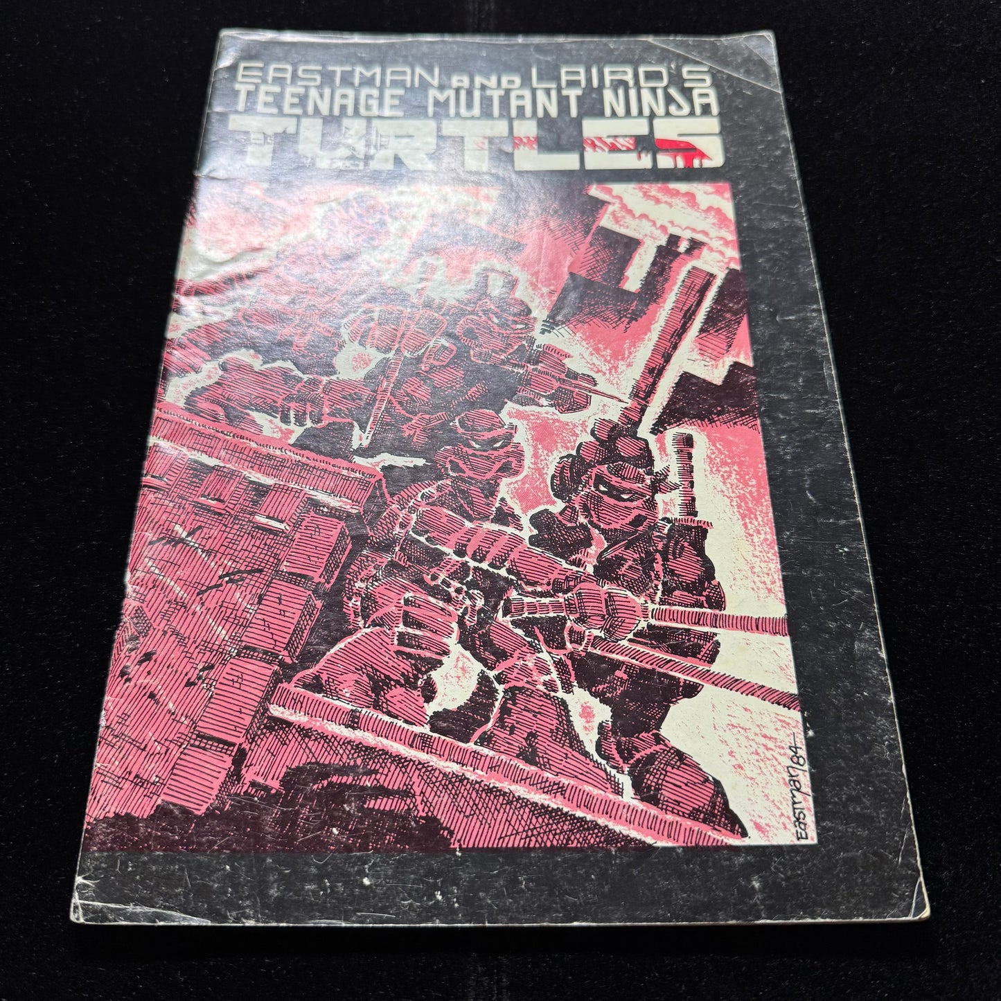 Teenage Mutant Ninja Turtles 1 - 3rd Printing - Copper Age Mirage Comics 1985