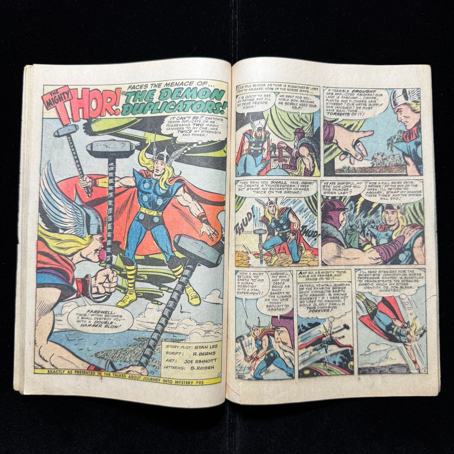 Journey Into Mystery Annual 1 - 1st App Of Hercules - Silver Age Marvel 1965
