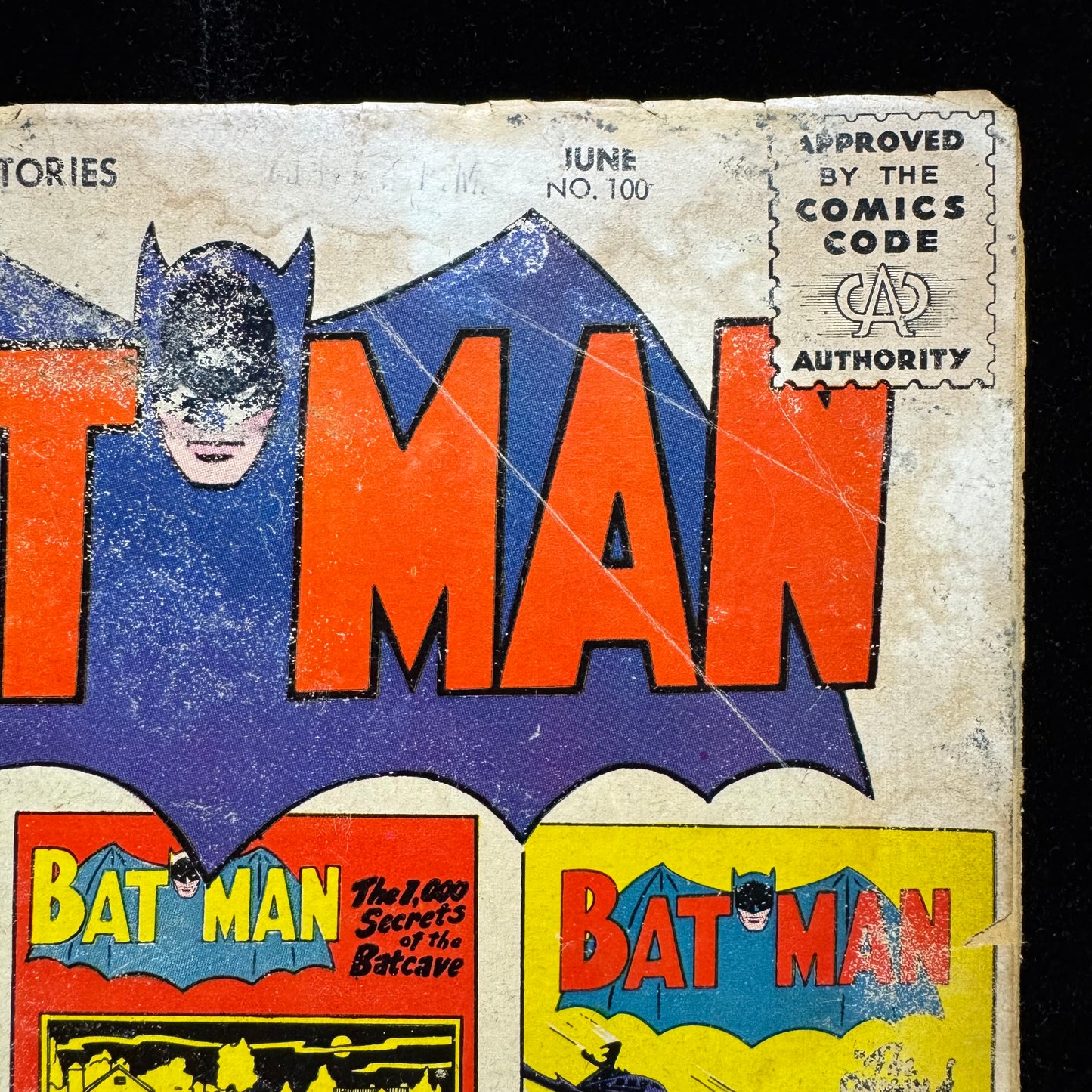 Batman 100 - 100 Issue Milestone - Silver Age Dc Comics 1956