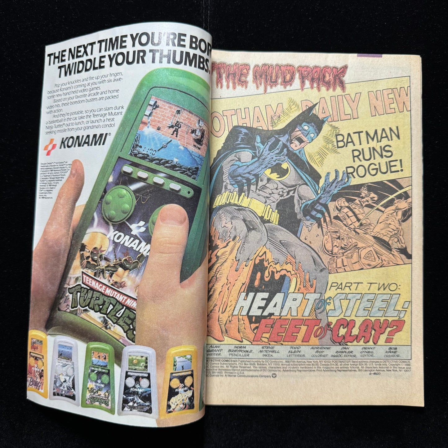 Detective Comics 605 - Copper Age Dc Comics 1989