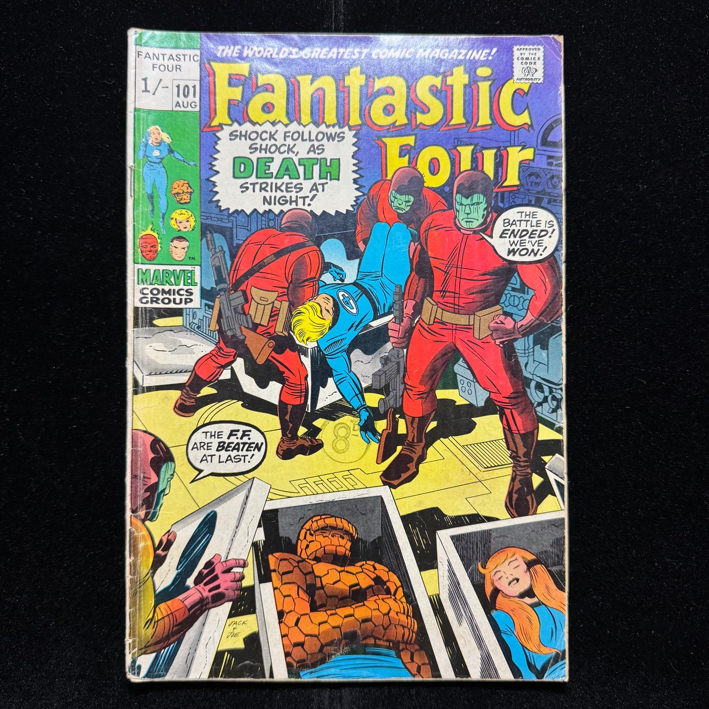 Fantastic Four 101 - Bronze Age Marvel Comics 1970
