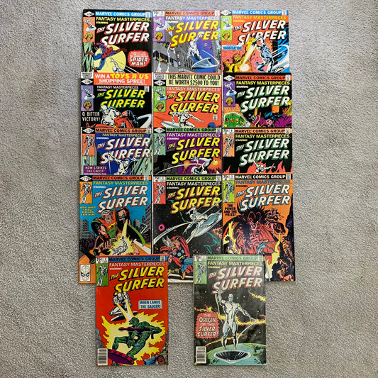 Fantasy masterpieces 1-14 full set/ Bronze Age marvel comics 1979