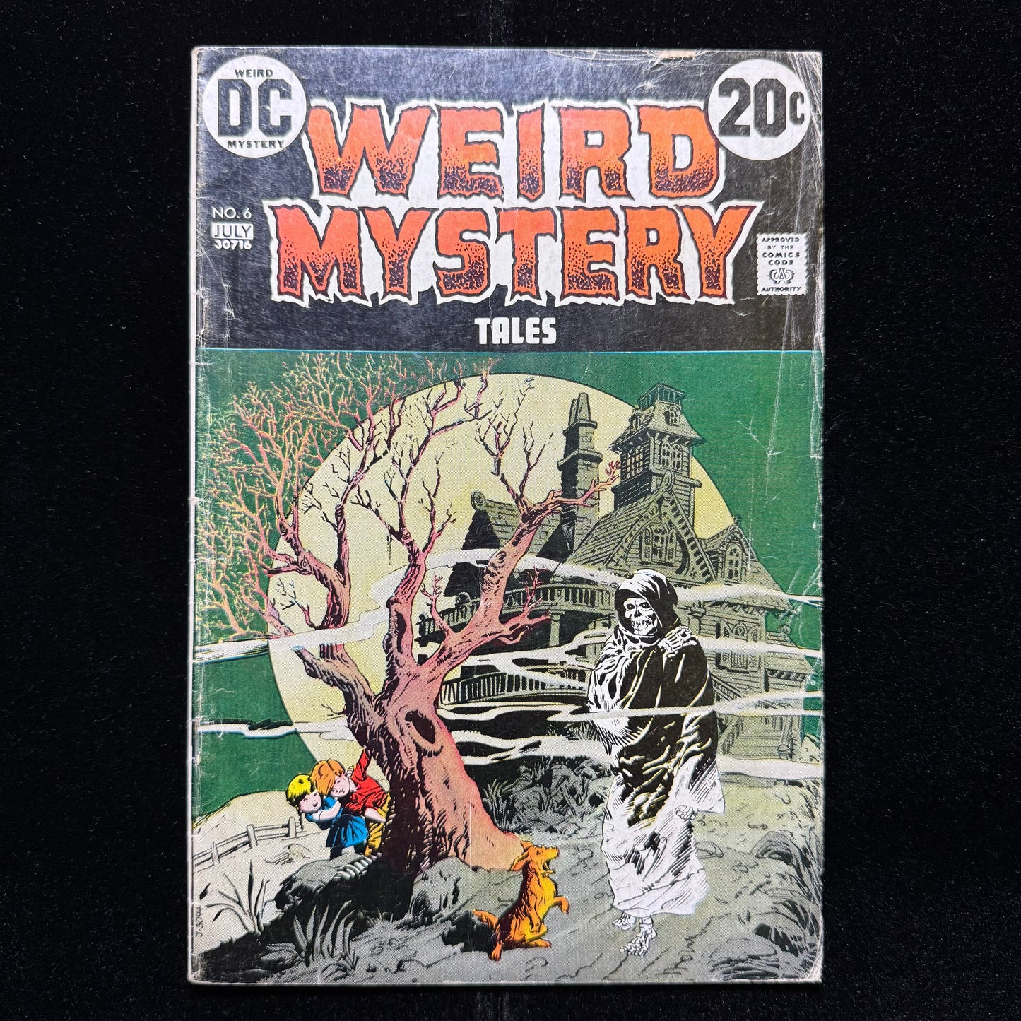 Weird Mystery Tales 6 - Mark Jewelers Insert - Horror/ Bronze Age Dc Comics 1973
