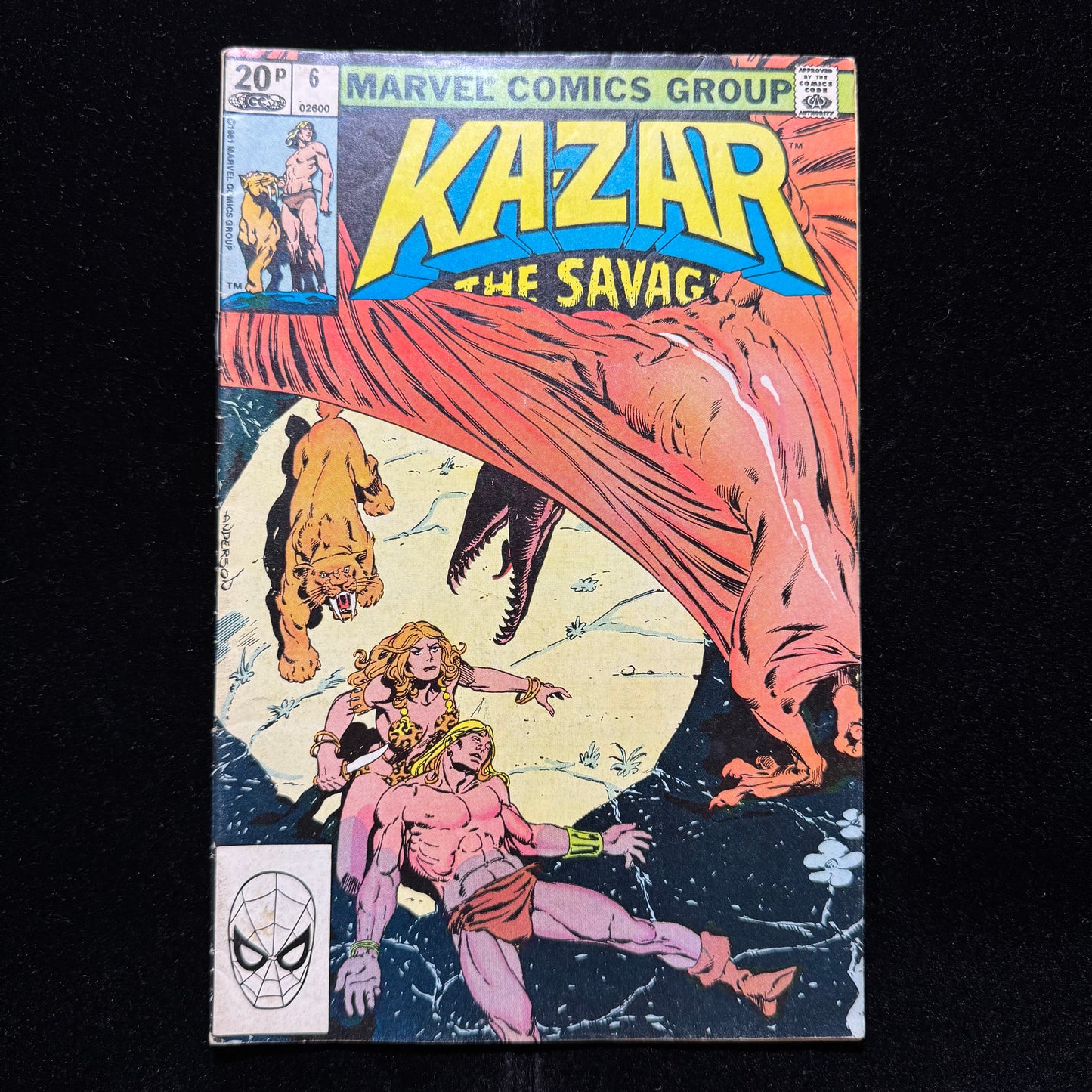 Ka-Zar The Savage 6 - Bronze Age Marvel Comics 1981