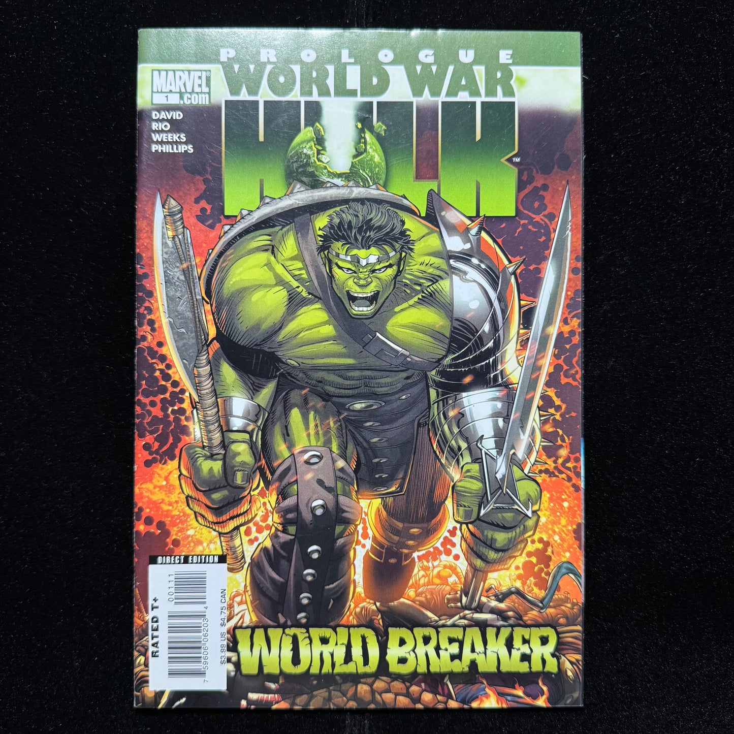 World War Hulk Prologue: World Breaker 1 - Modern Age Marvel Comics 2007