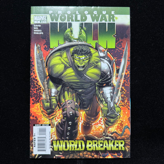World War Hulk Prologue: World Breaker 1 - Modern Age Marvel Comics 2007