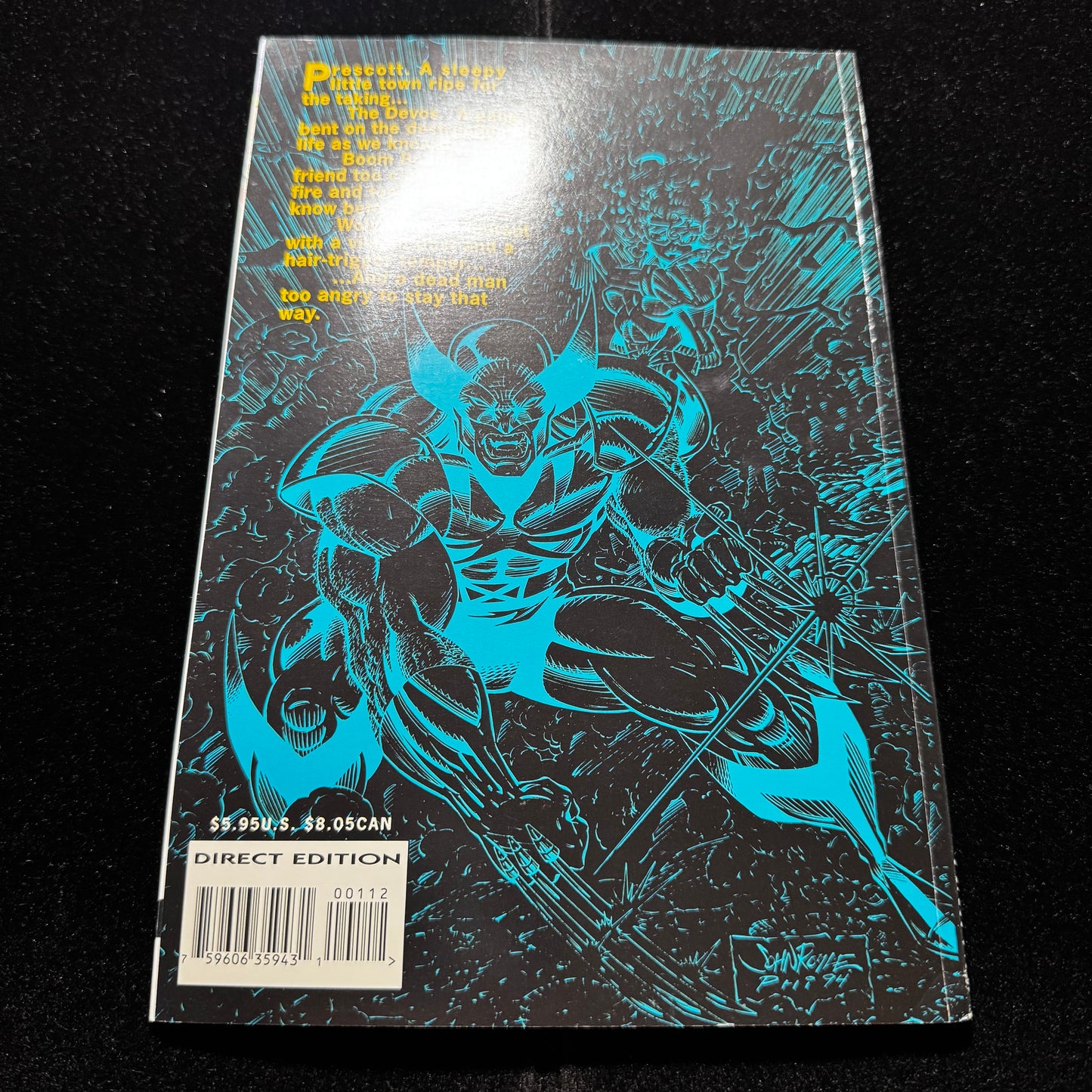 Wolverine Evilution 1 - Paperback One-Shot - Modern Age Marvel Comics 1994