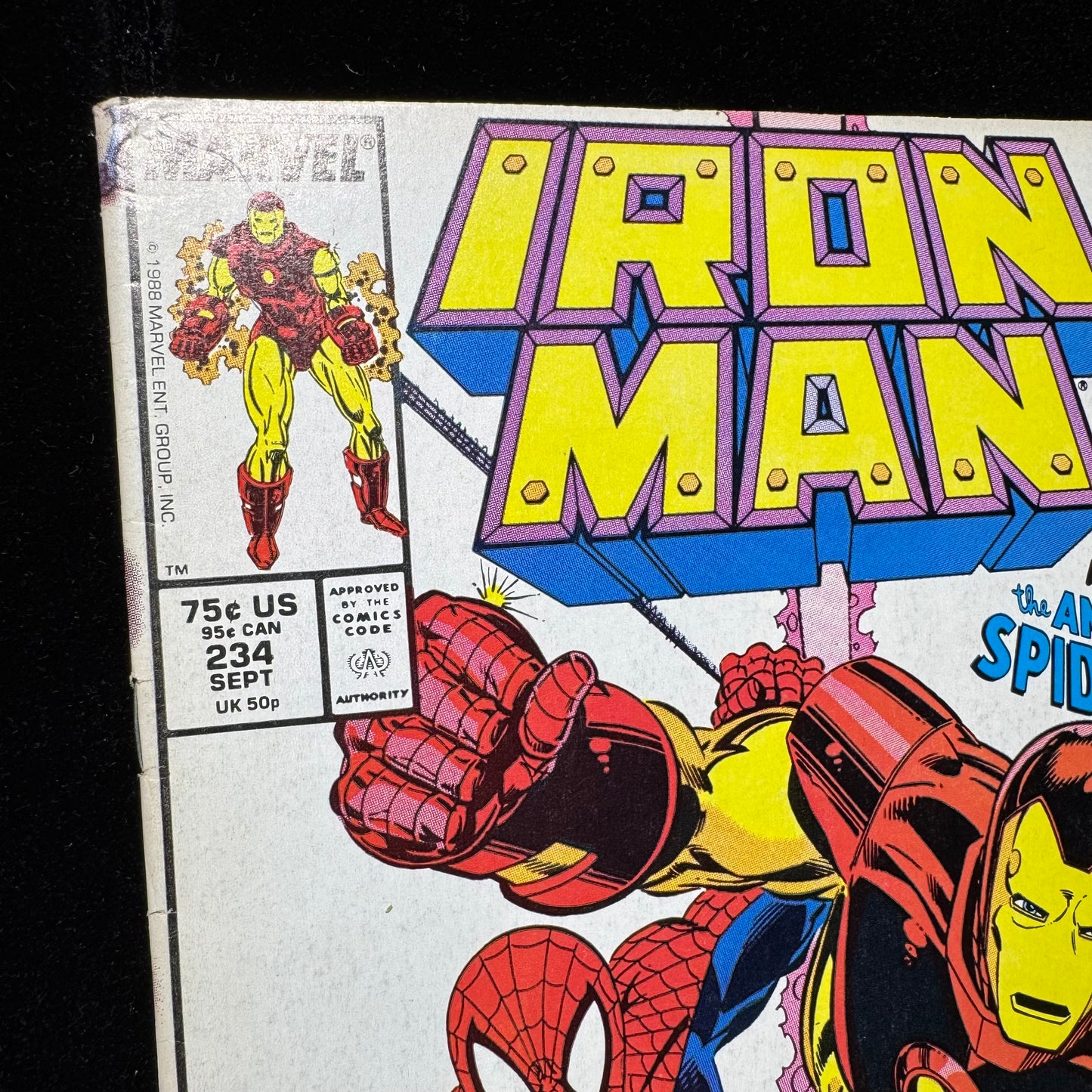 Iron Man 234 - Copper Age Marvel Comics 1988
