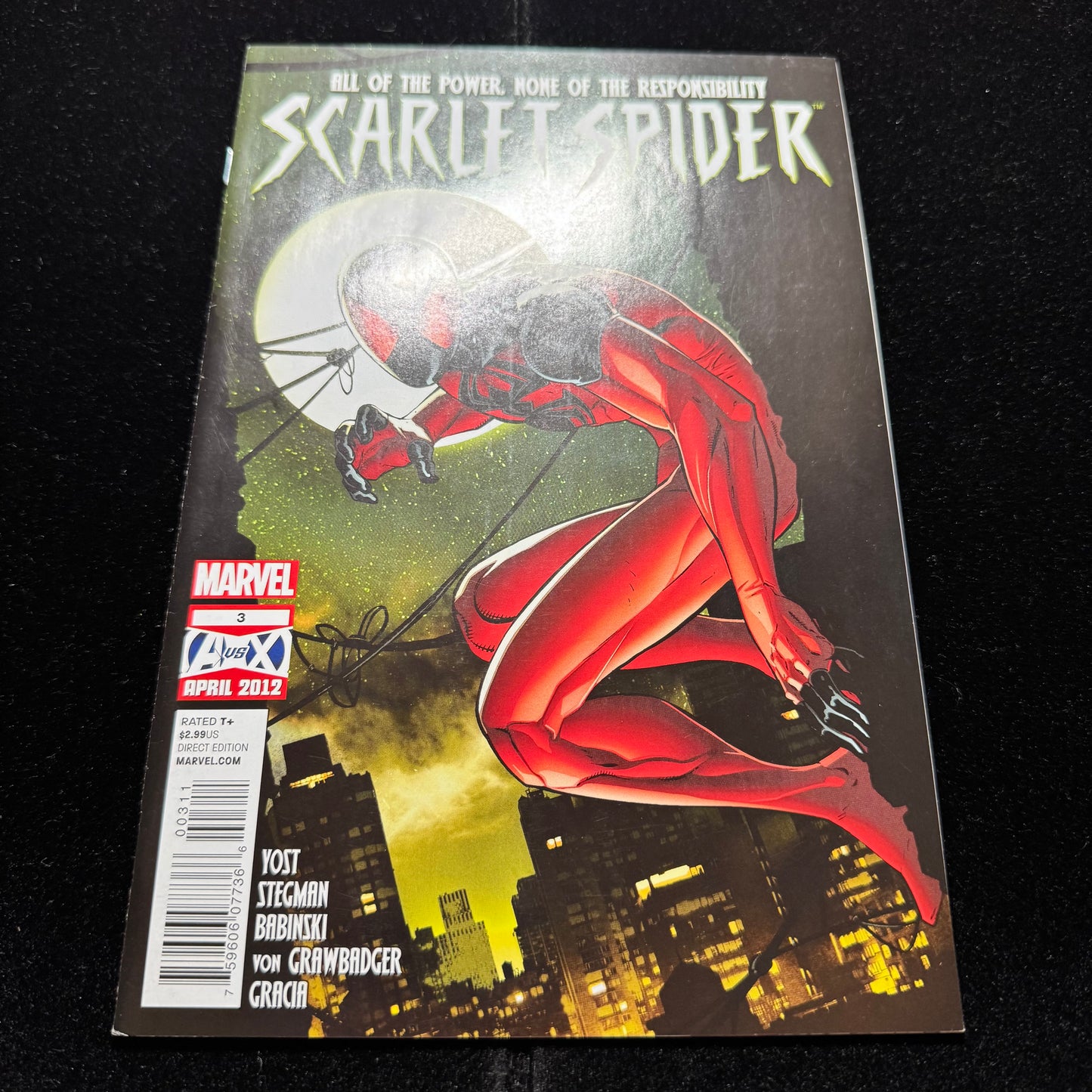 Scarlet Spider 3 - 1st Appearance Of The Harvester - Modern Age Marvel 2012