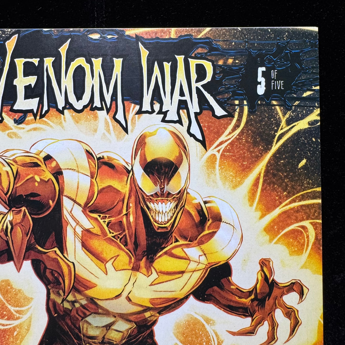 Venom War 5 - 1st Appearance Of Eganrac - Modern Age Marvel Comics 2024