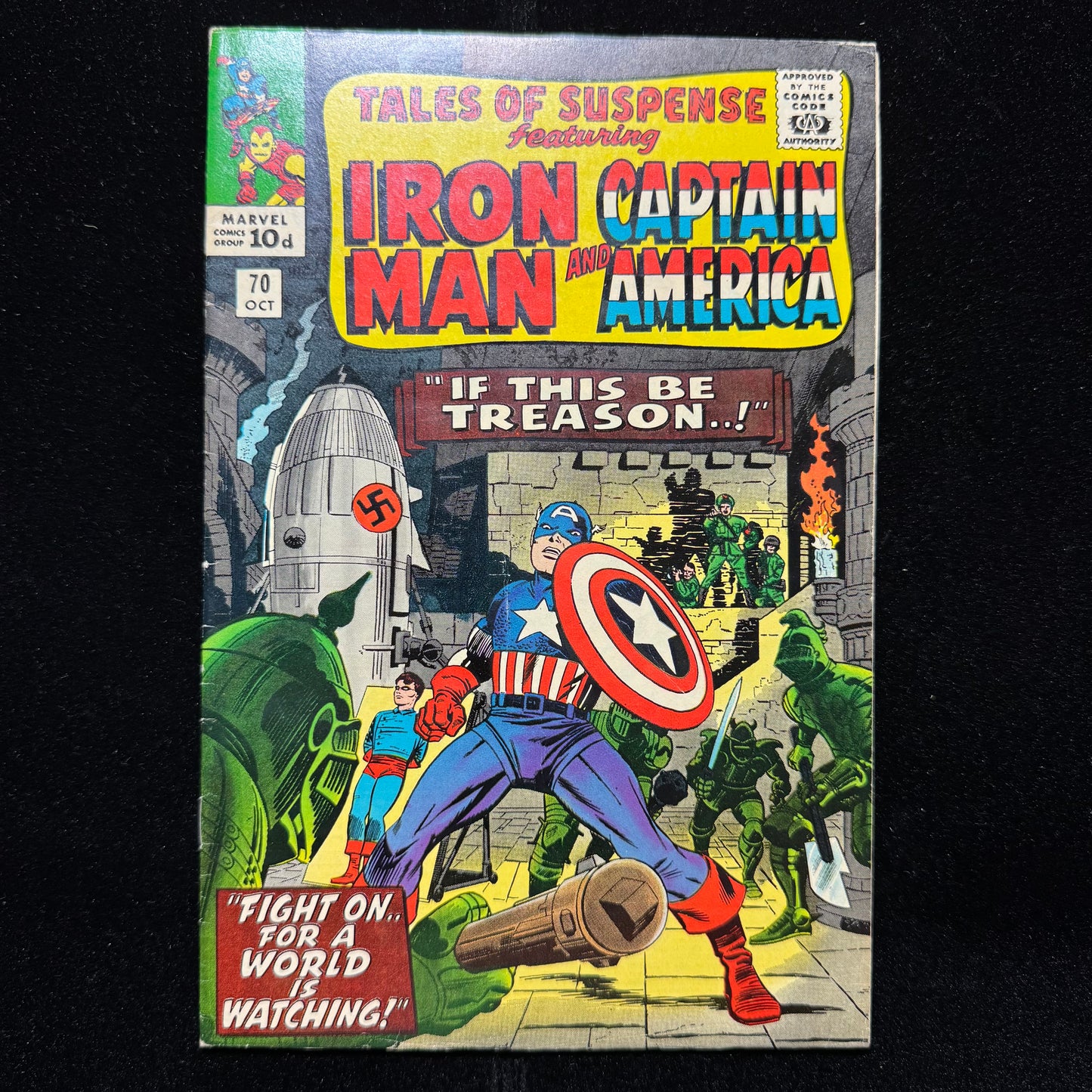 Tales Of Suspense 70 - Stunning Condition - Silver Age Marvel Comics 1965