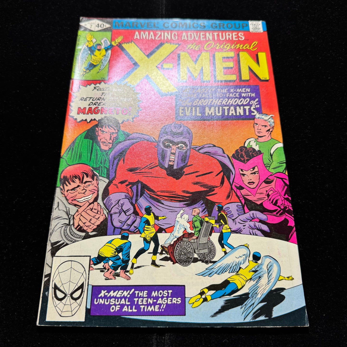 Amazing Adventures 7 - Reprints X-Men 4 - Bronze Age Marvel Comics 1980