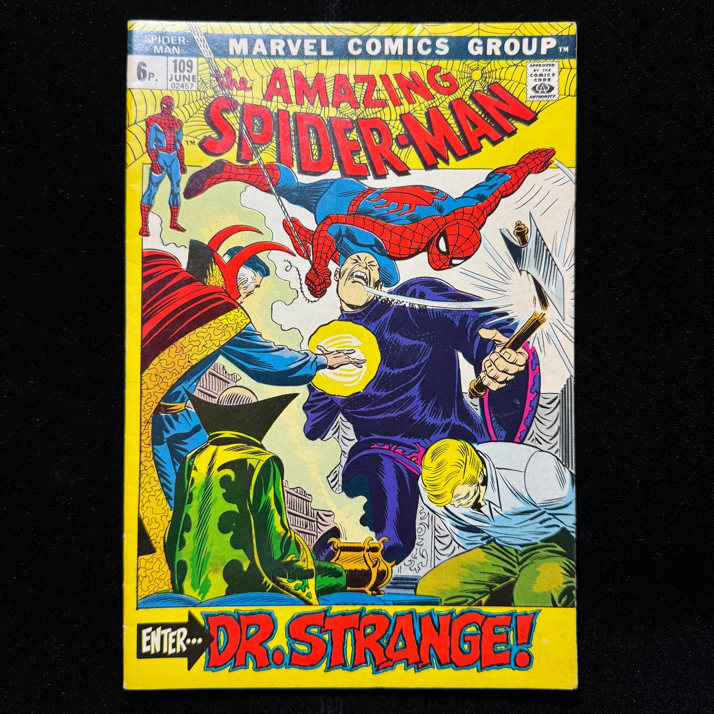 Amazing Spider-Man 109 - Bronze Age Marvel Comics 1972