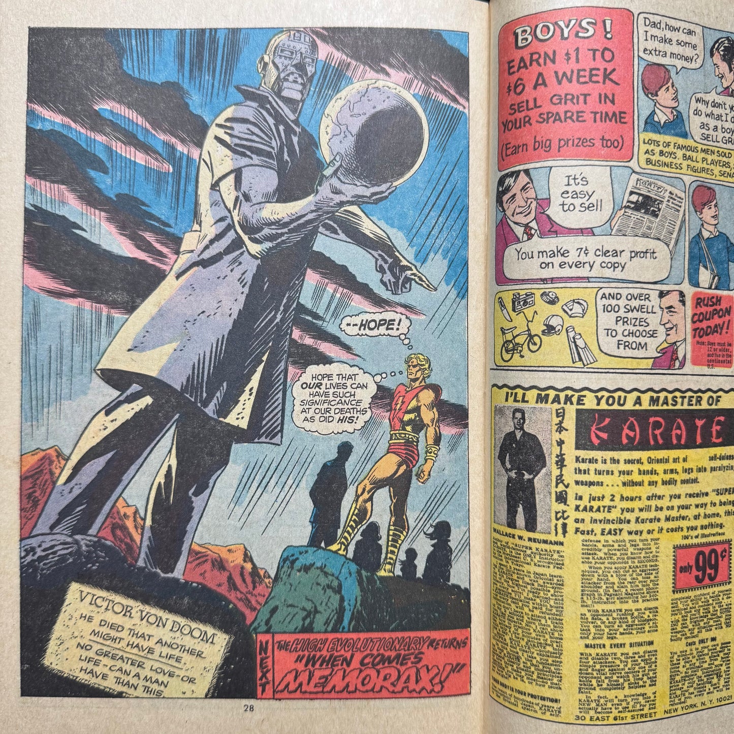 Warlock 7 - Bronze Age Marvel Comics 1973