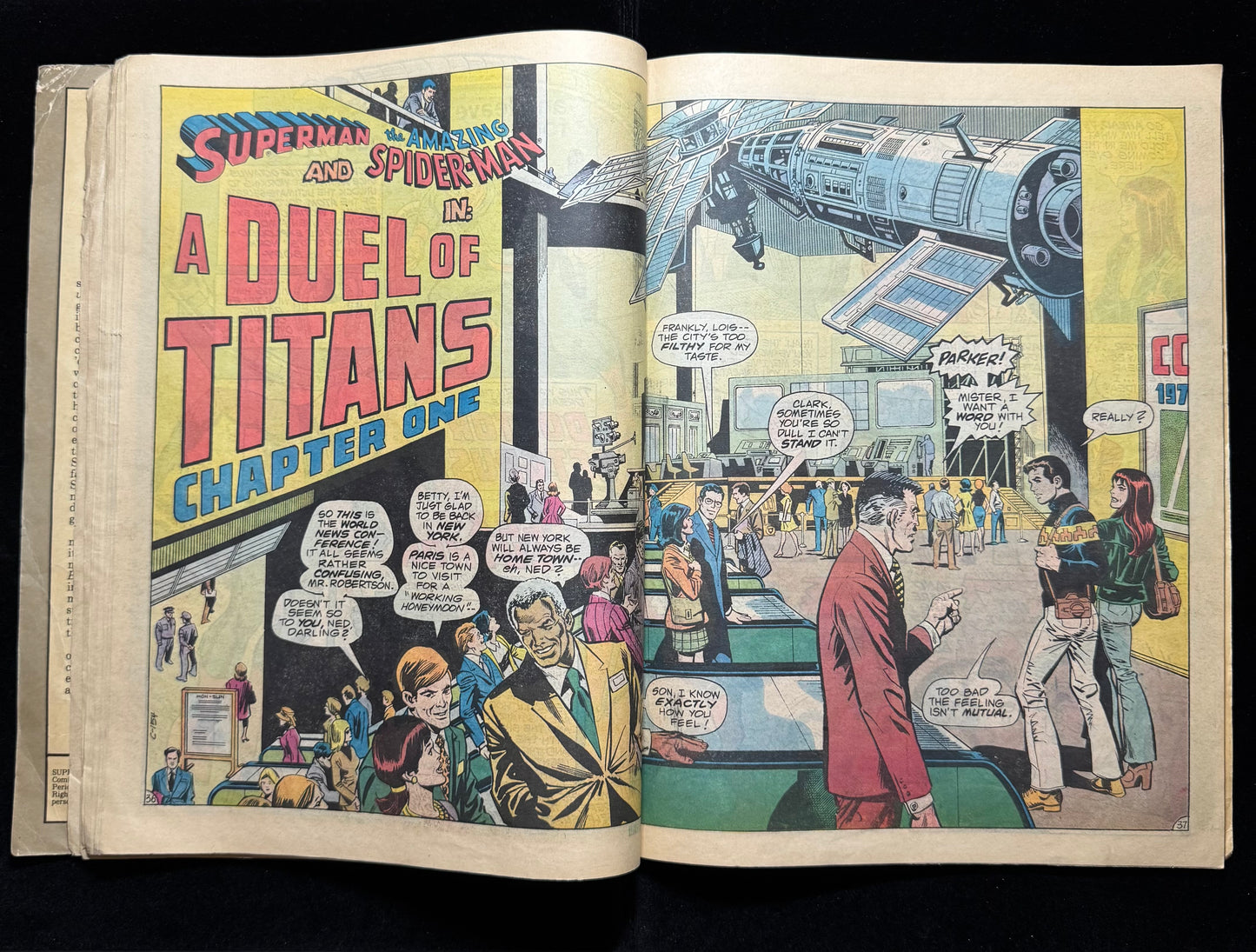 Superman Vs The Amazing Spider-Man 1 - Bronze Age Marvel/DC Comics 1976