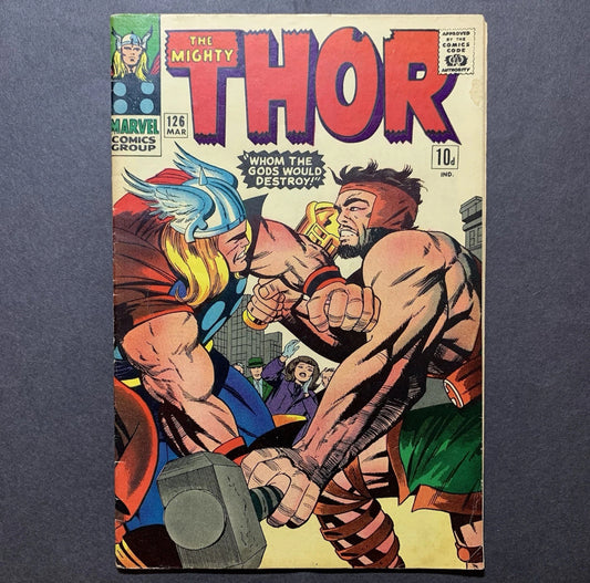 Thor 126/ Silver Age Marvel Comics 1966
