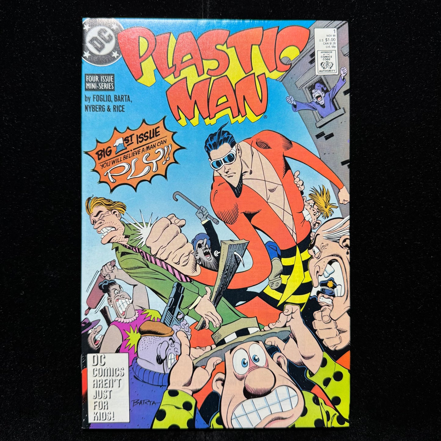 Plastic Man 1 - Copper Age Dc Comics 1988
