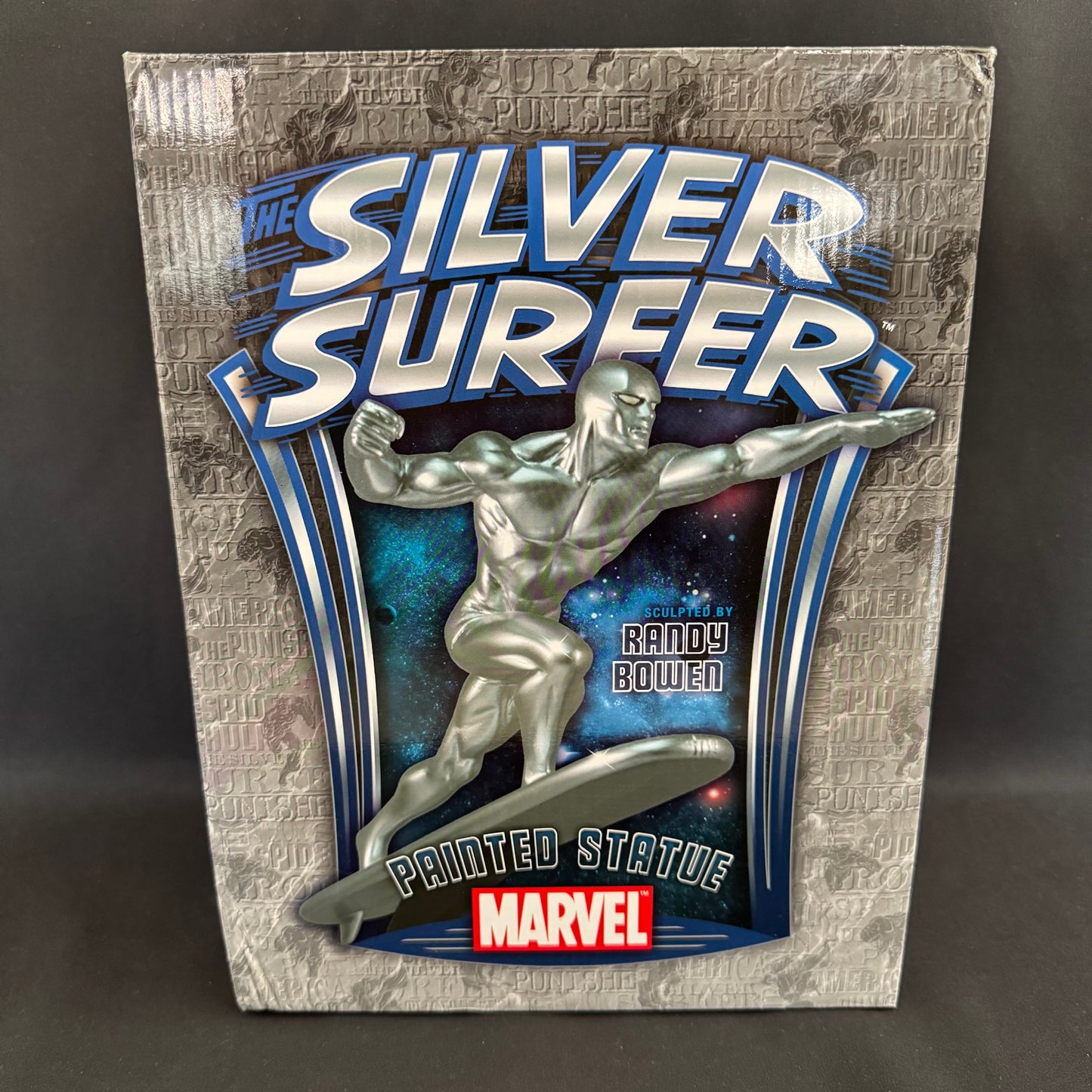 Silver Surfer 12” Statue By Bowen Designs - Limited Edition 577/2200 Boxed 2008
