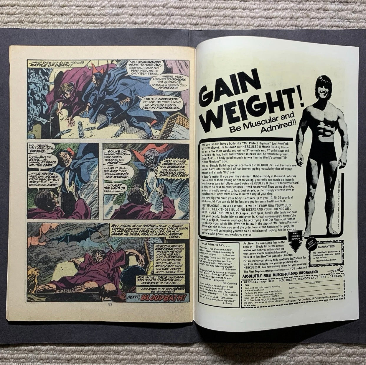 Tomb Of Dracula 14/ Bronze Age Marvel Comics 1973