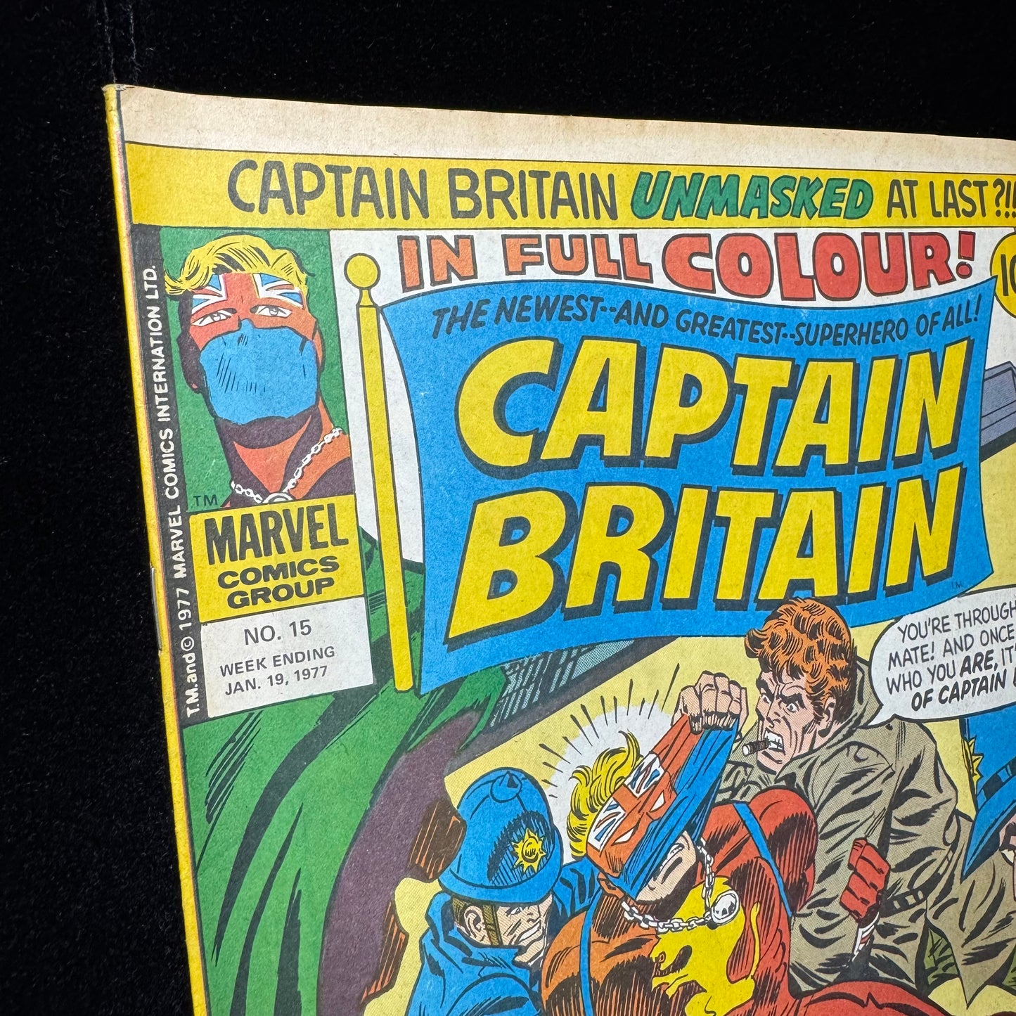 Captain Britain 15 - Bronze Age Marvel Comics 1977