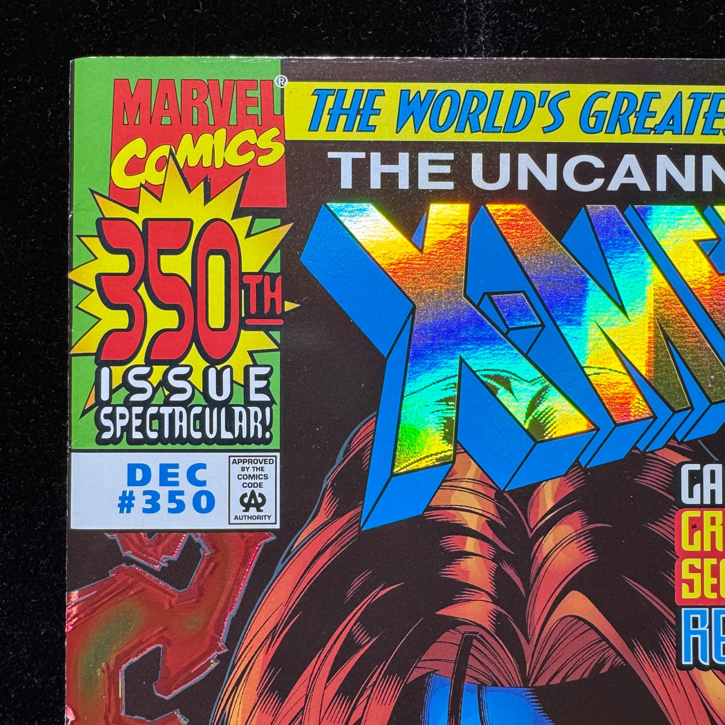 Uncanny X-Men 350 - Holofoil Edition- Modern Age Marvel Comics 1997