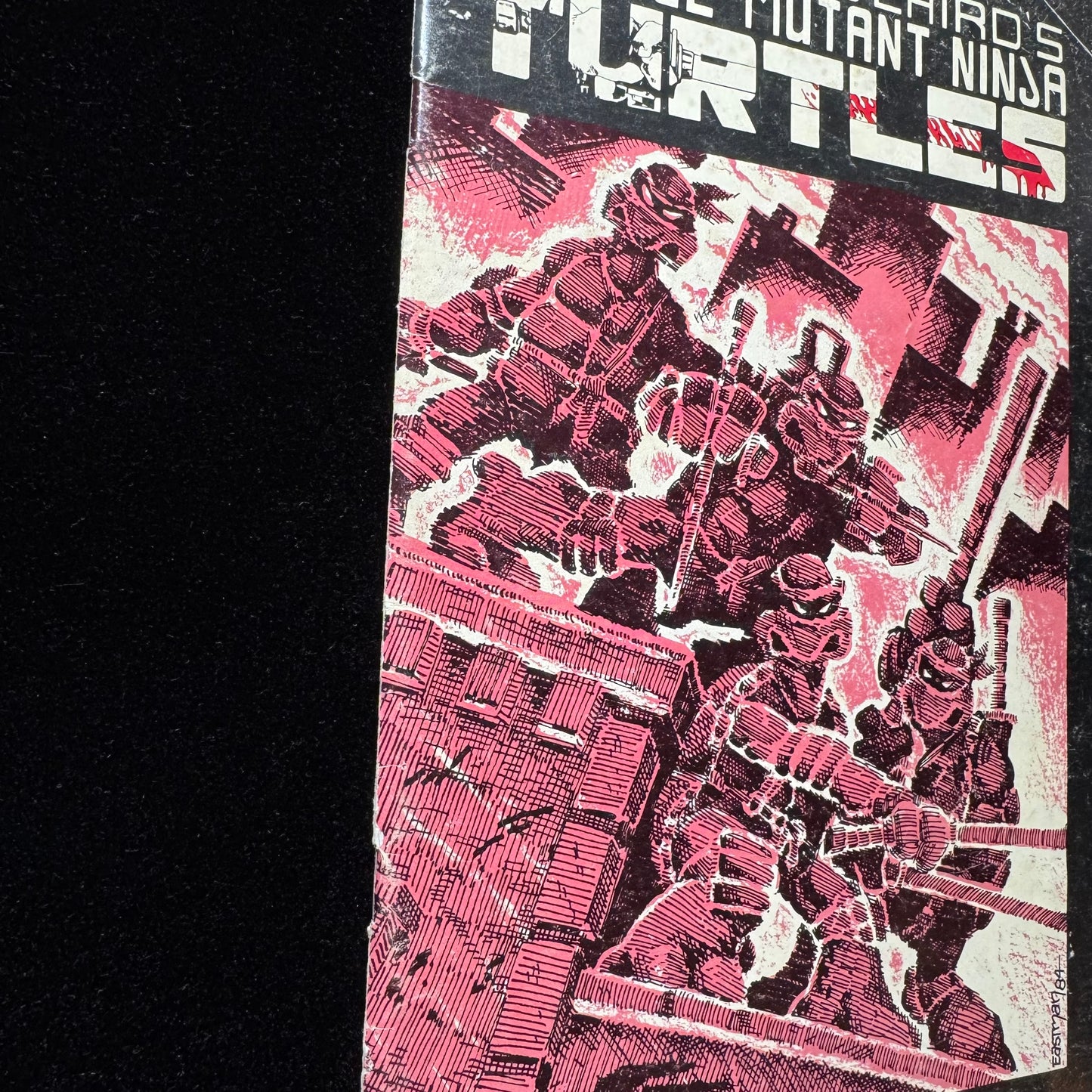 Teenage Mutant Ninja Turtles 1 - 3rd Printing - Copper Age Mirage Comics 1985
