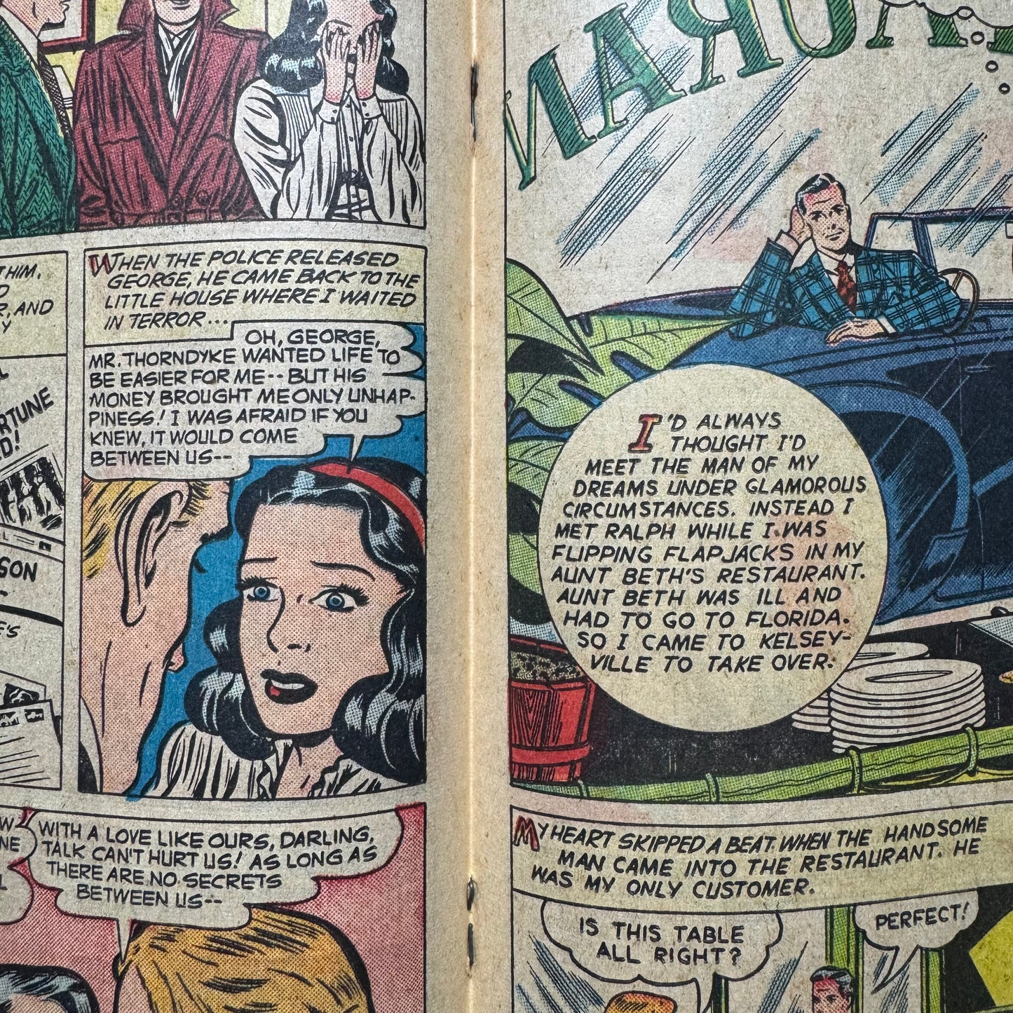Love At First Sight 4 - Scarce Golden Age Romance Ace Comics 1950