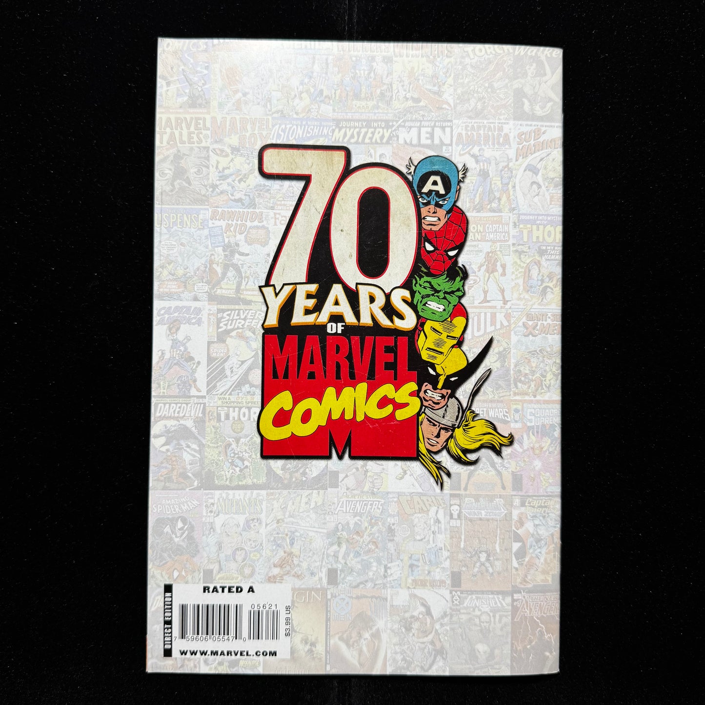 New Avengers 56 - 70th Anniversary Variant - Modern Age Marvel Comics 2009