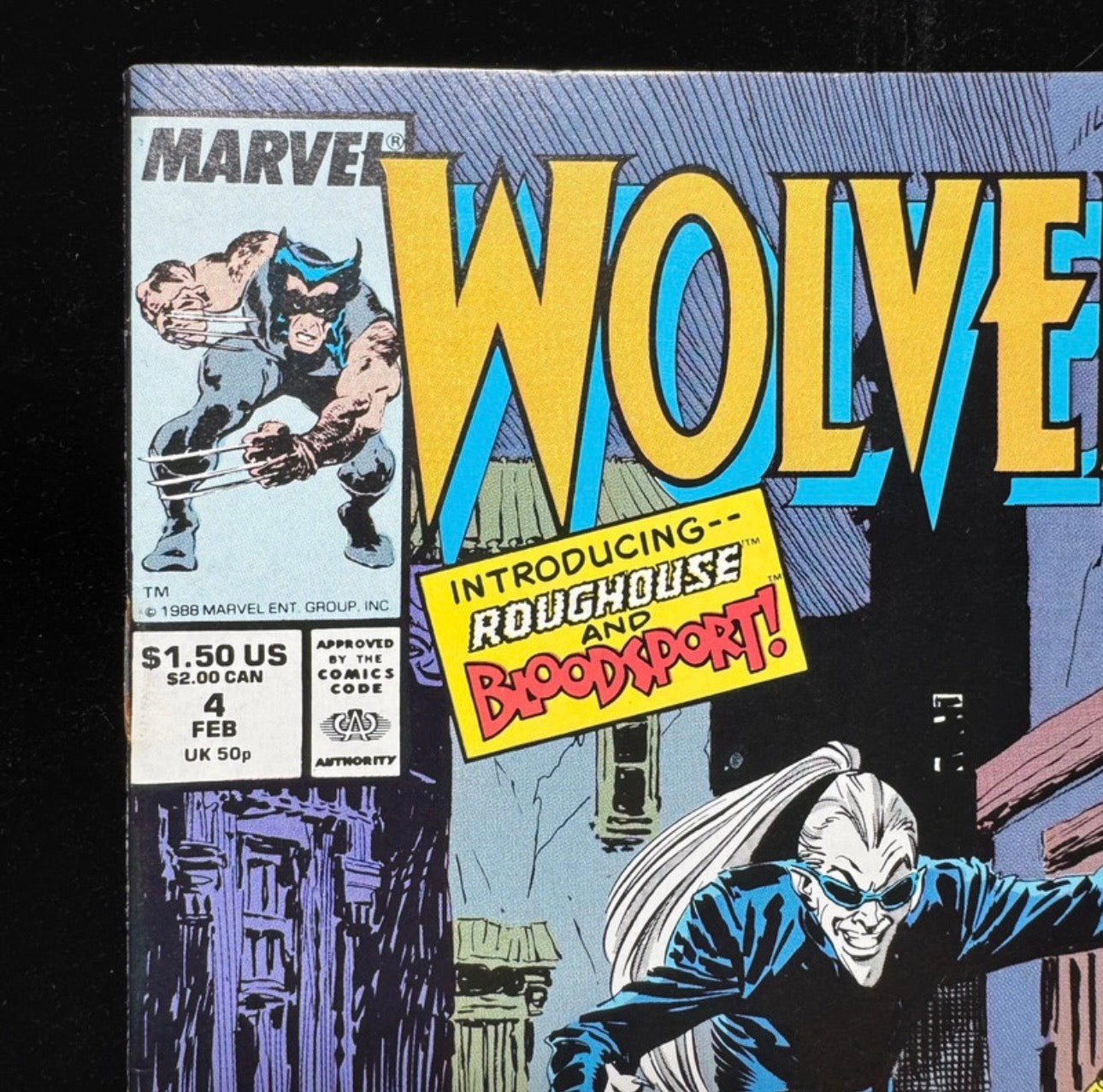 Wolverine 4 1989 and Wolverine 61 1992