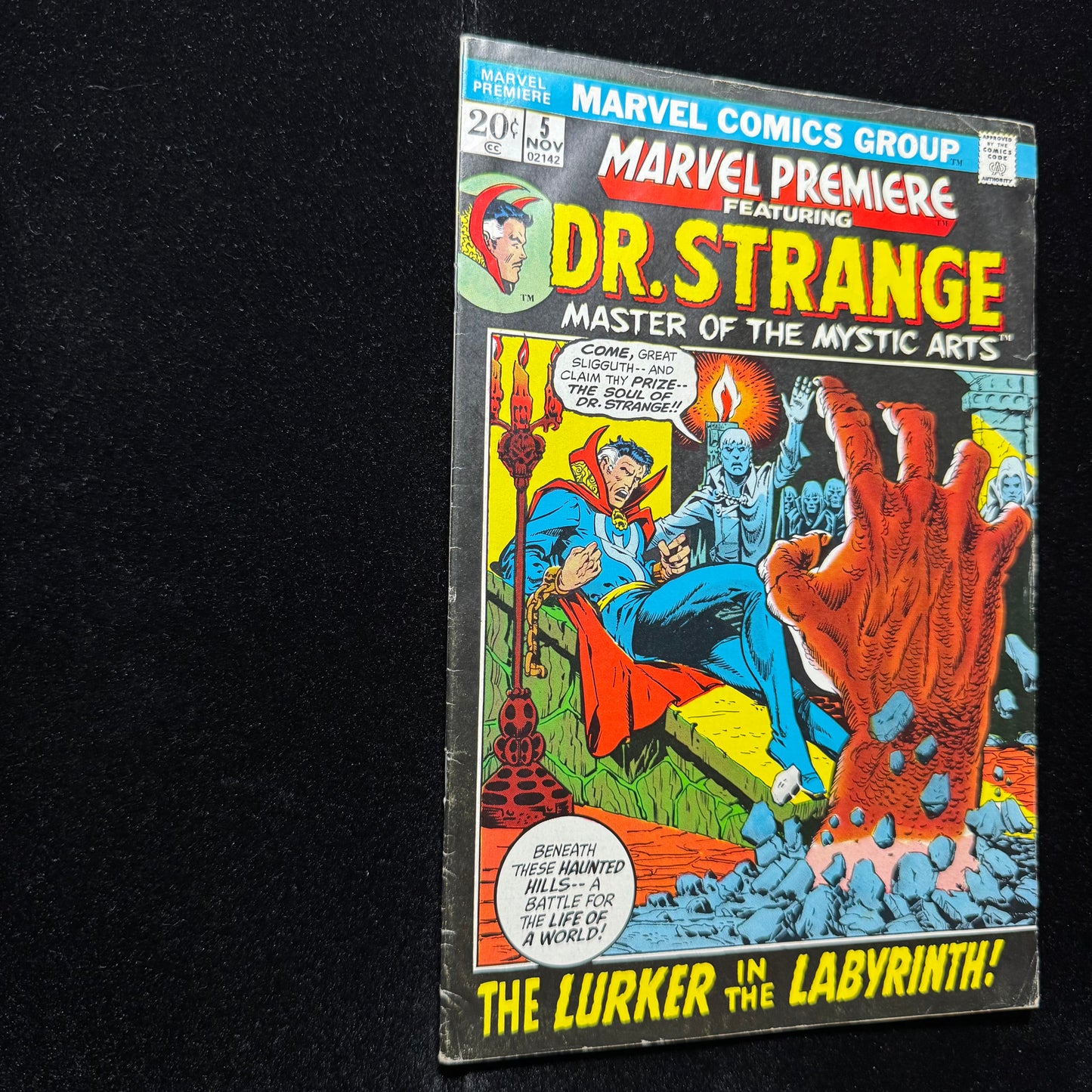 Marvel Premiere 5 - 1st Team App Of The Vishanti - Bronze Age Marvel Comics 1972