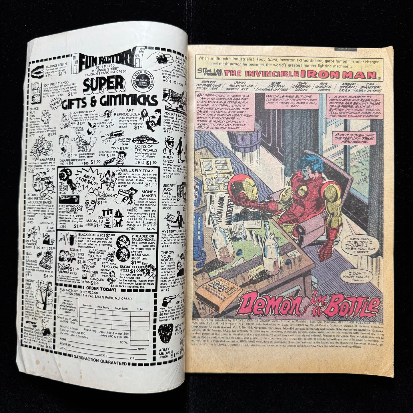 Iron Man 128 - Iconic Cover Art By Bob Layton - Bronze Age Marvel Comics 1979
