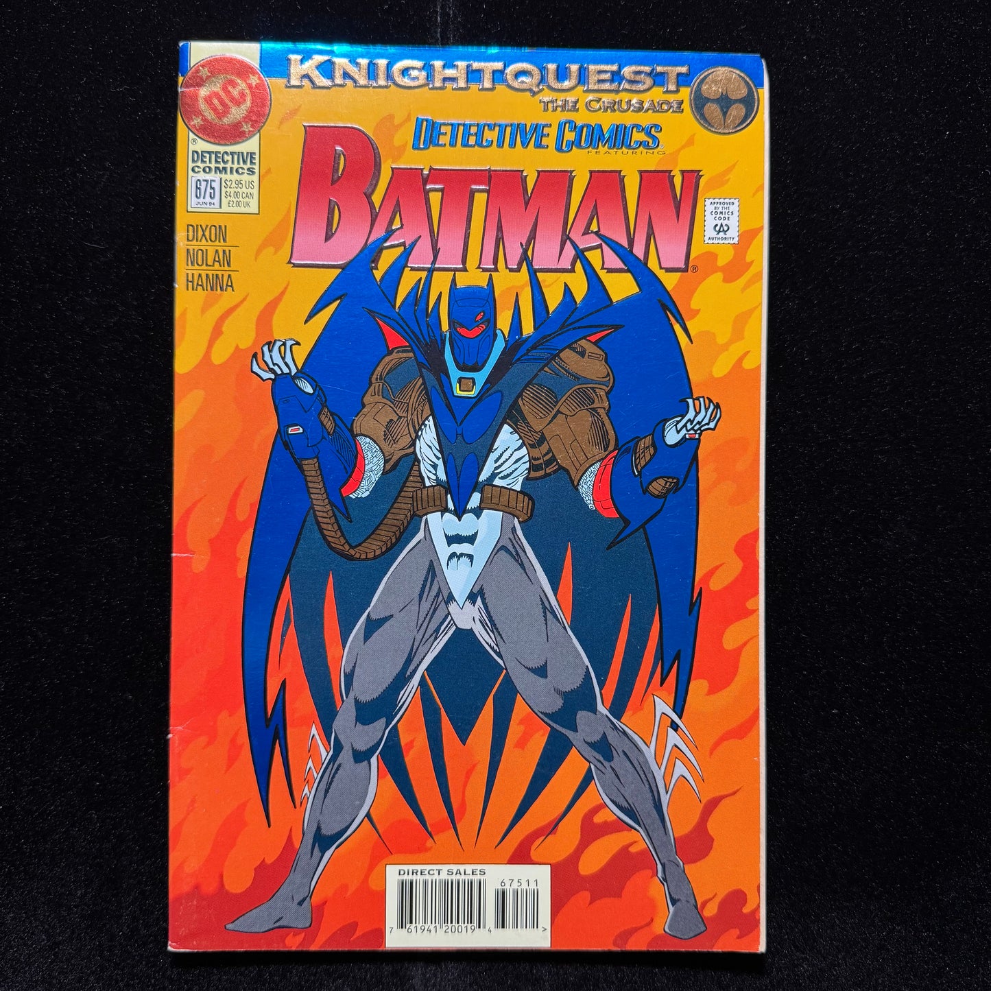 Detective Comics 675 - Foil Variant - Modern Age Dc Comics 1994