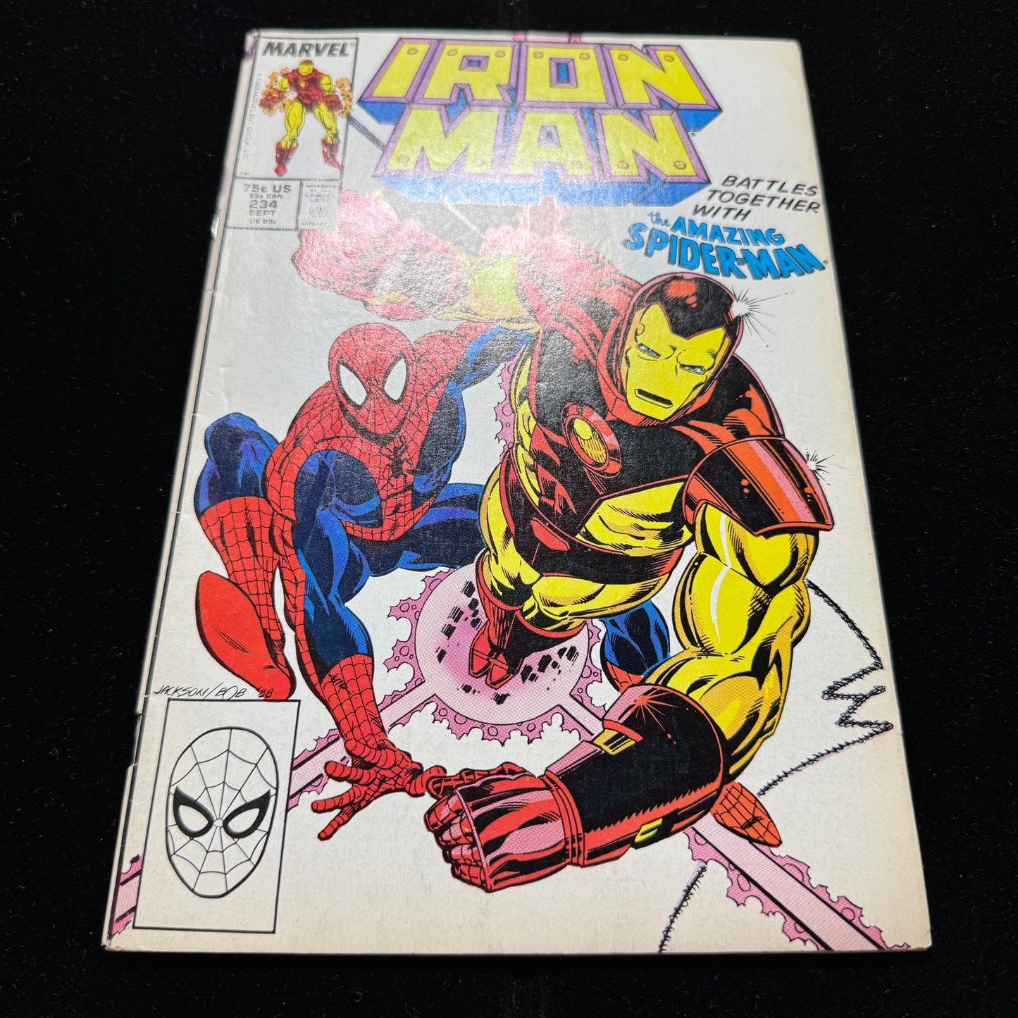 Iron Man 234 - Copper Age Marvel Comics 1988