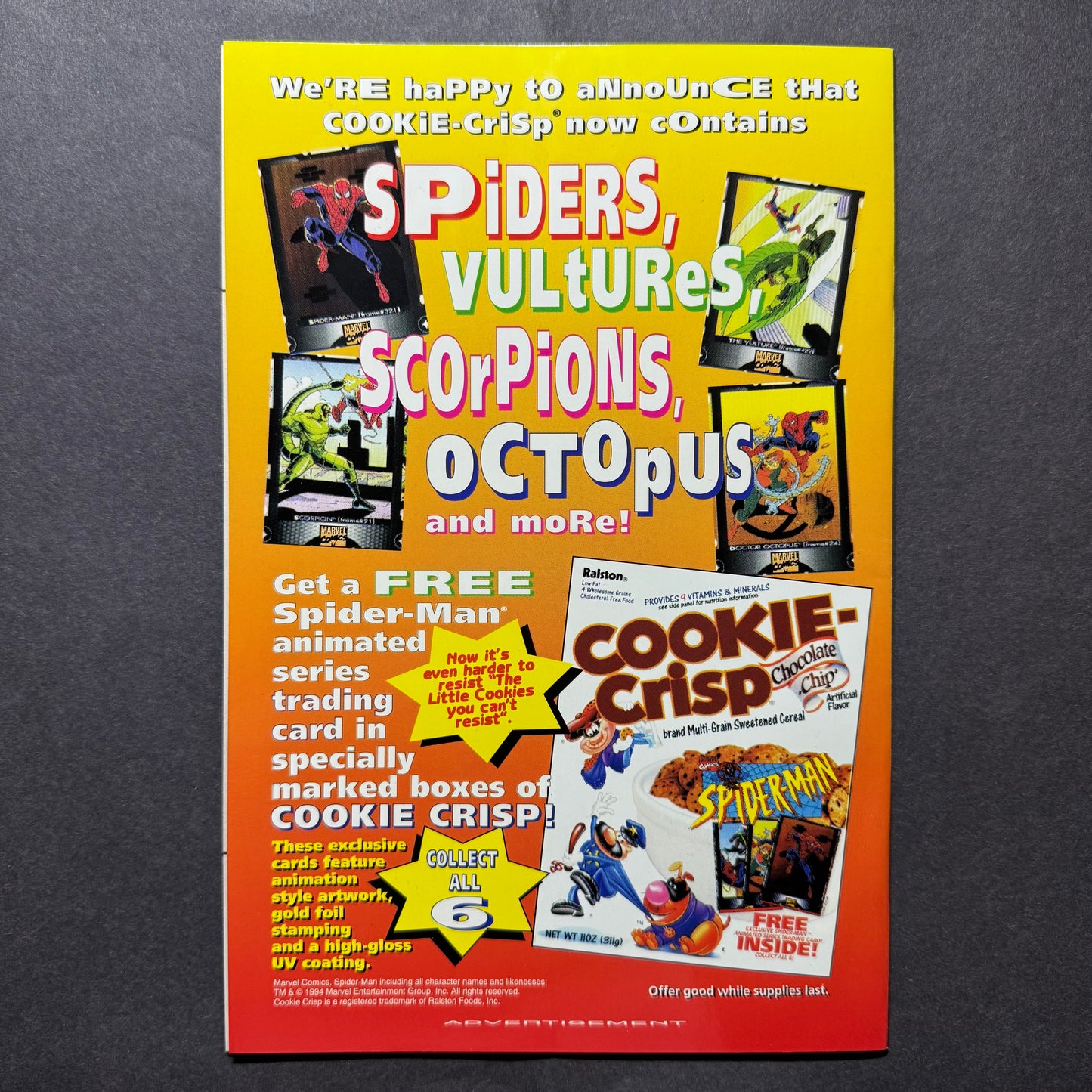 Spider-Man Adventures 1-15 Full Set/ Modern Age Marvel Comics 1994/1995