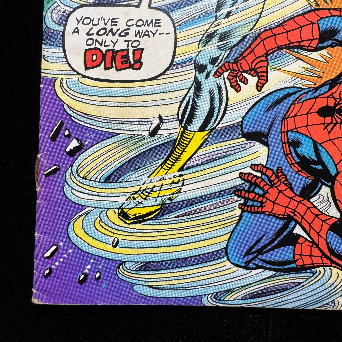 Amazing Spider-Man 143 - Peter And MJ First Kiss - Bronze Age Marvel Comics 1975