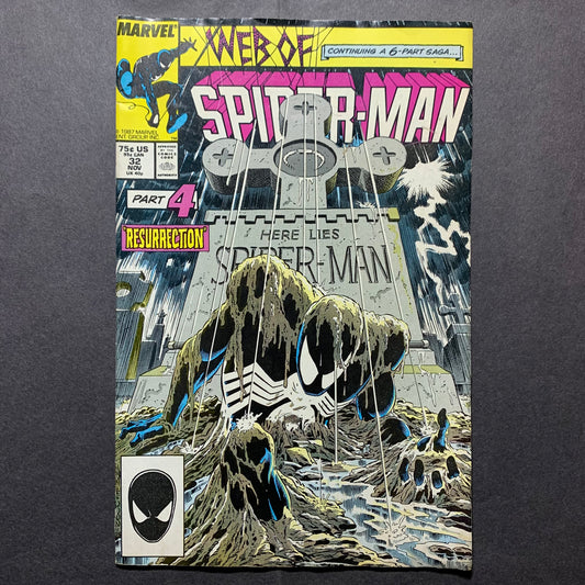 Web Of Spider-Man 32/ Copper Age Marvel Comics 1987