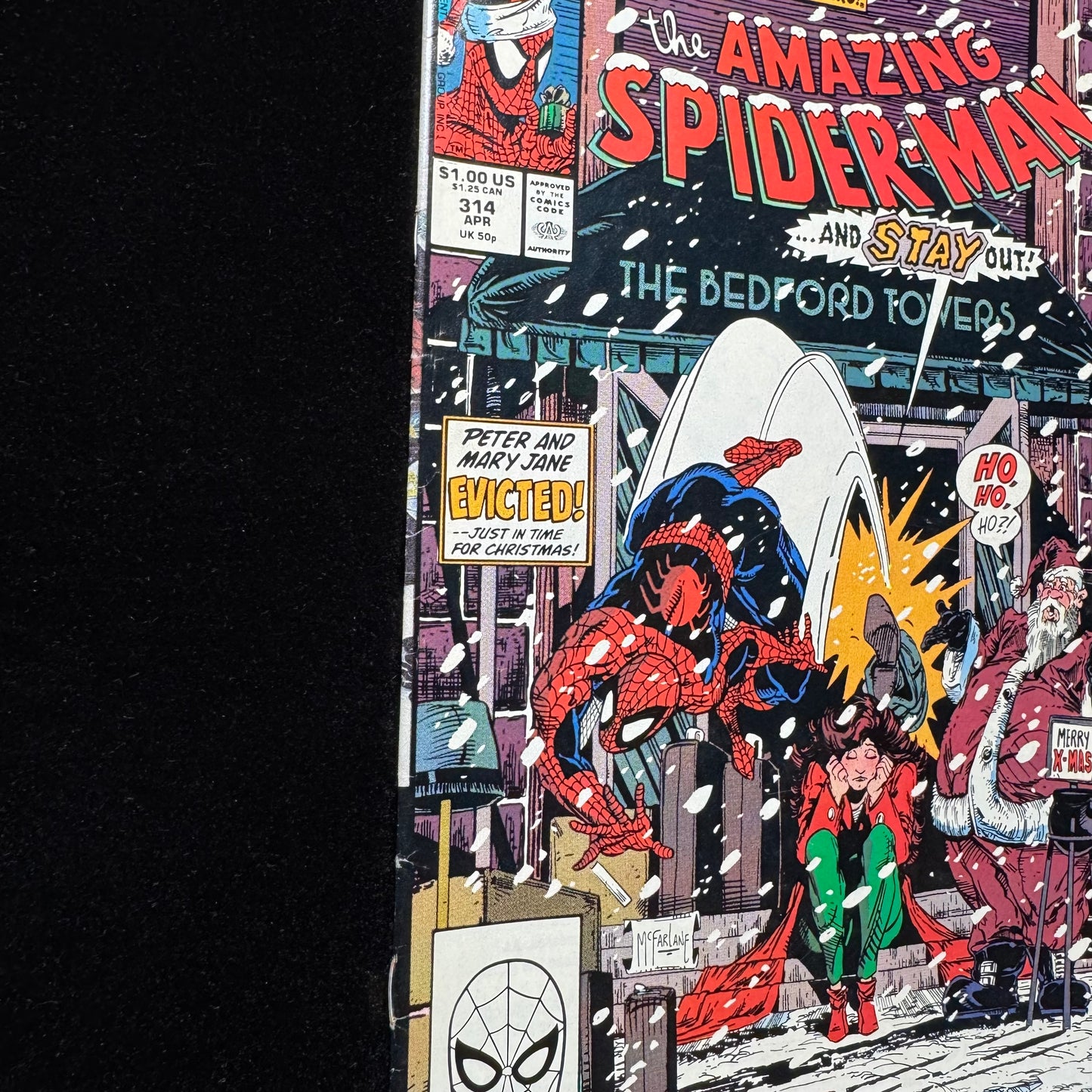 Amazing Spider-Man 314 - Art By Todd McFarlane- Copper Age Marvel Comics 1989