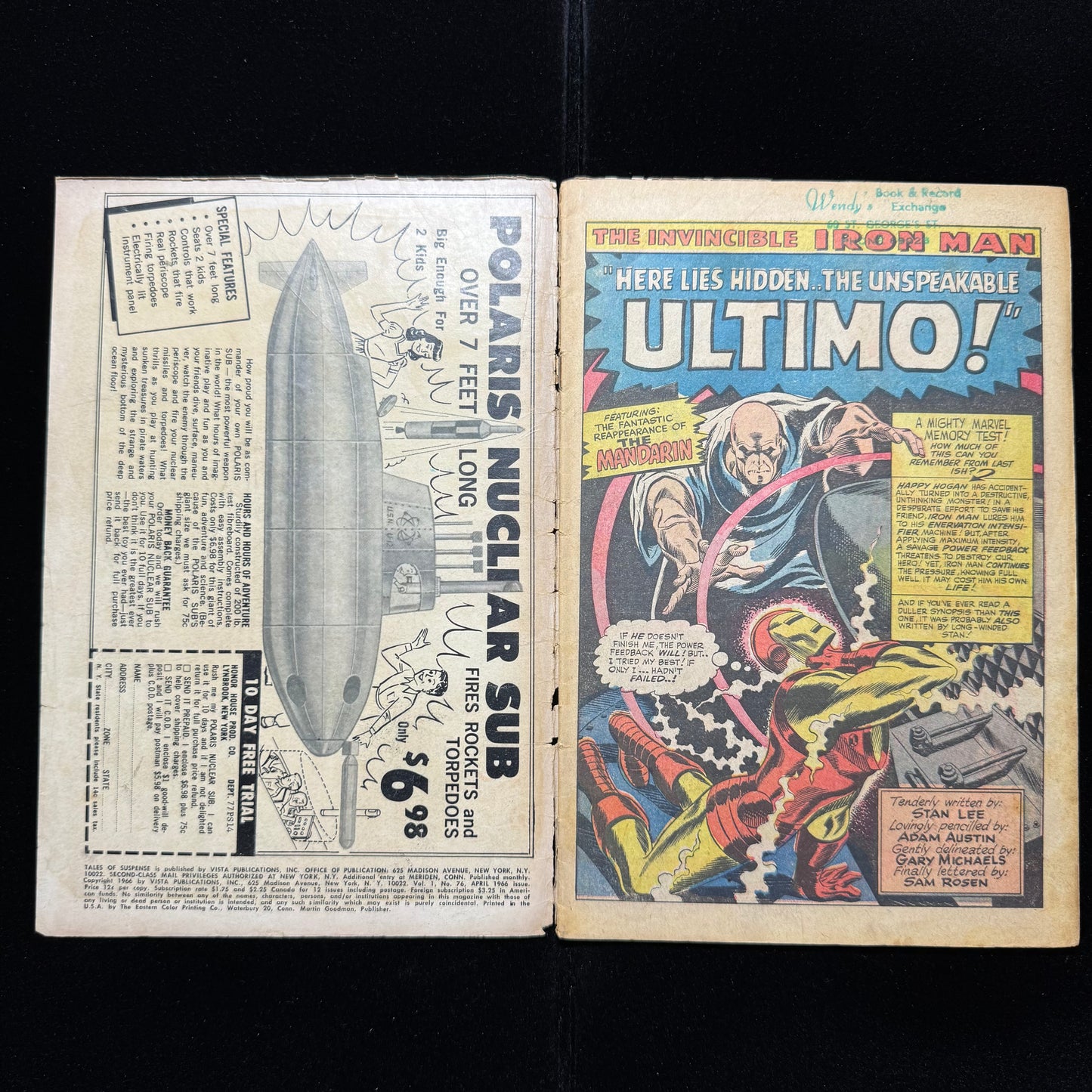 Tales Of Suspense 76 - 2nd App Sharon Carter & Batroc - Silver Age Marvel 1966