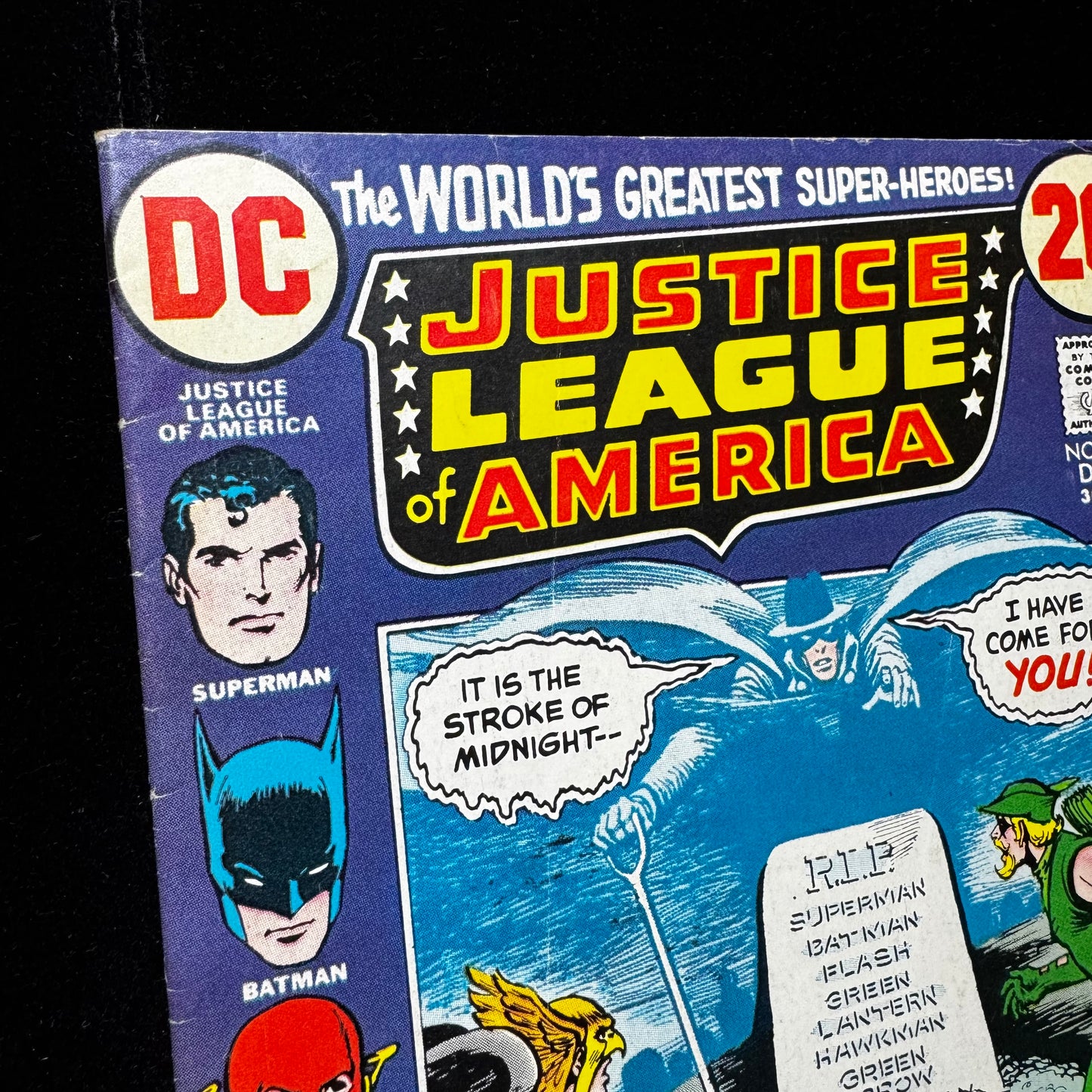 Justice League 103 - Phantom Stranger Joins The JLA - Bronze Age Dc Comics 1972