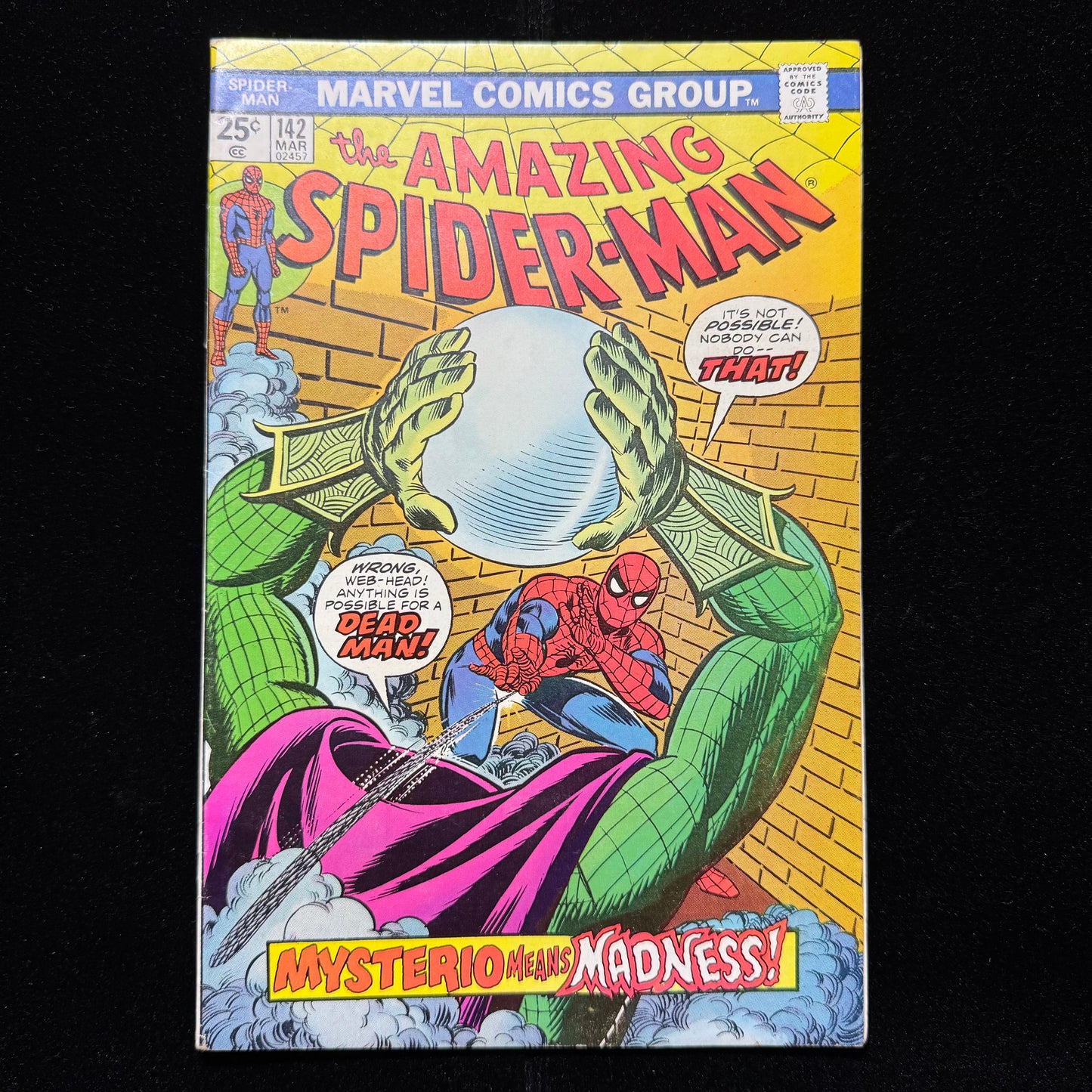 Amazing Spider-Man 142 - 1st Cameo Gwen Stacy Clone - Bronze Age Marvel 1976