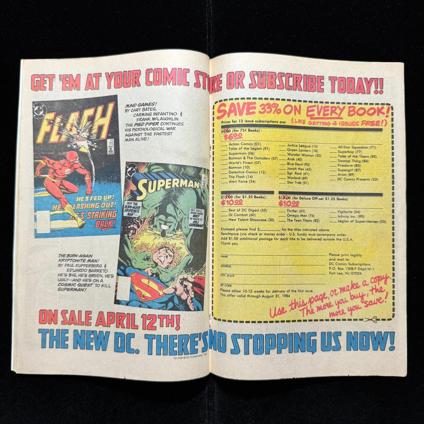 Tales Of The Teen Titans 44 - Dick Grayson Becomes Nightwing - Copper Age 1984