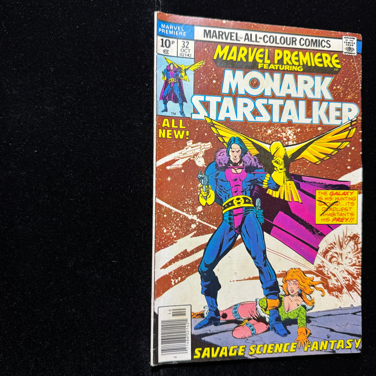 Marvel Premiere 32 - 1st App Monark Starstalker - Bronze Age Marvel Comics 1976